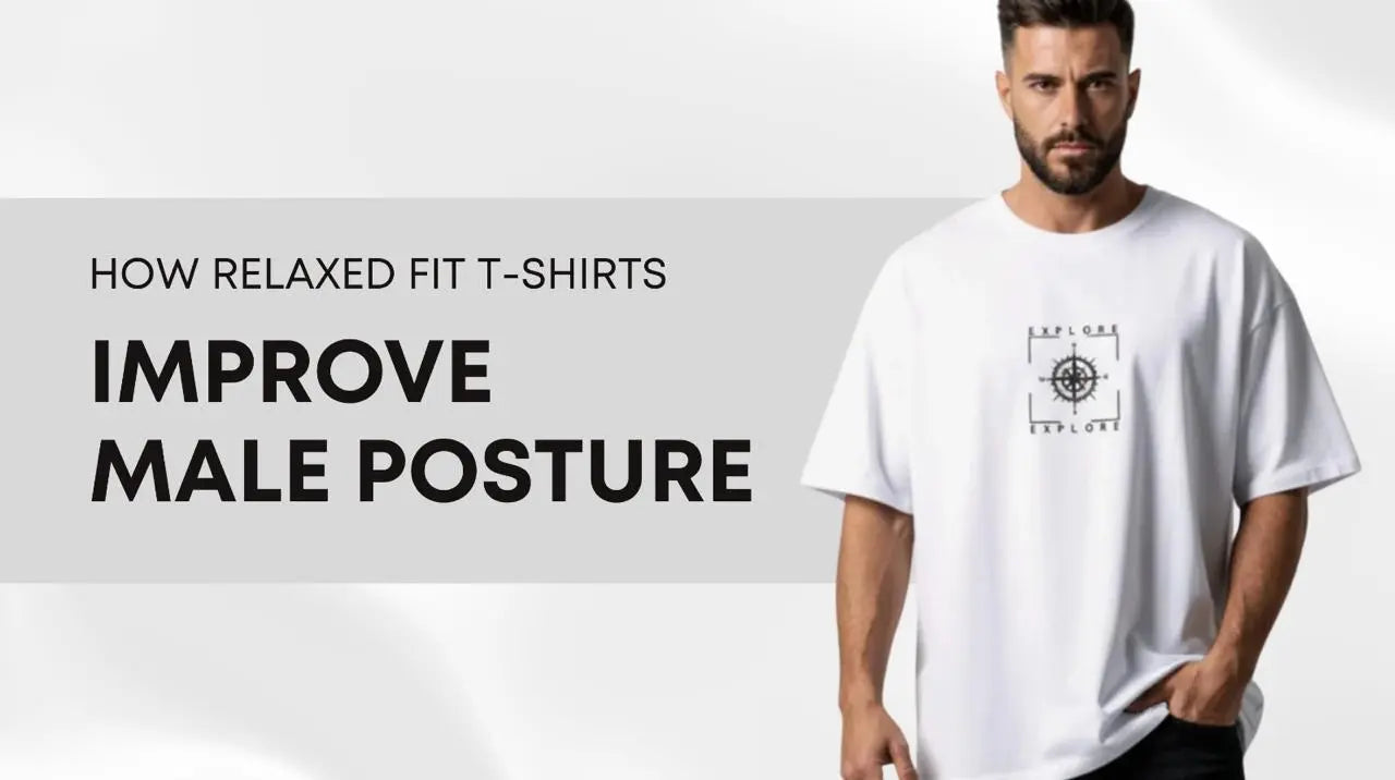 How Relaxed Fit T-Shirts Improve Male Posture