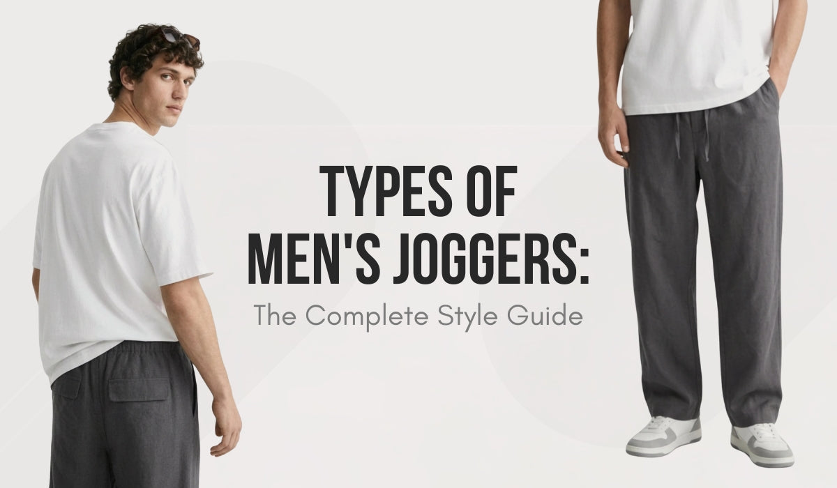 Types of Men's Joggers: The Complete Style Guide