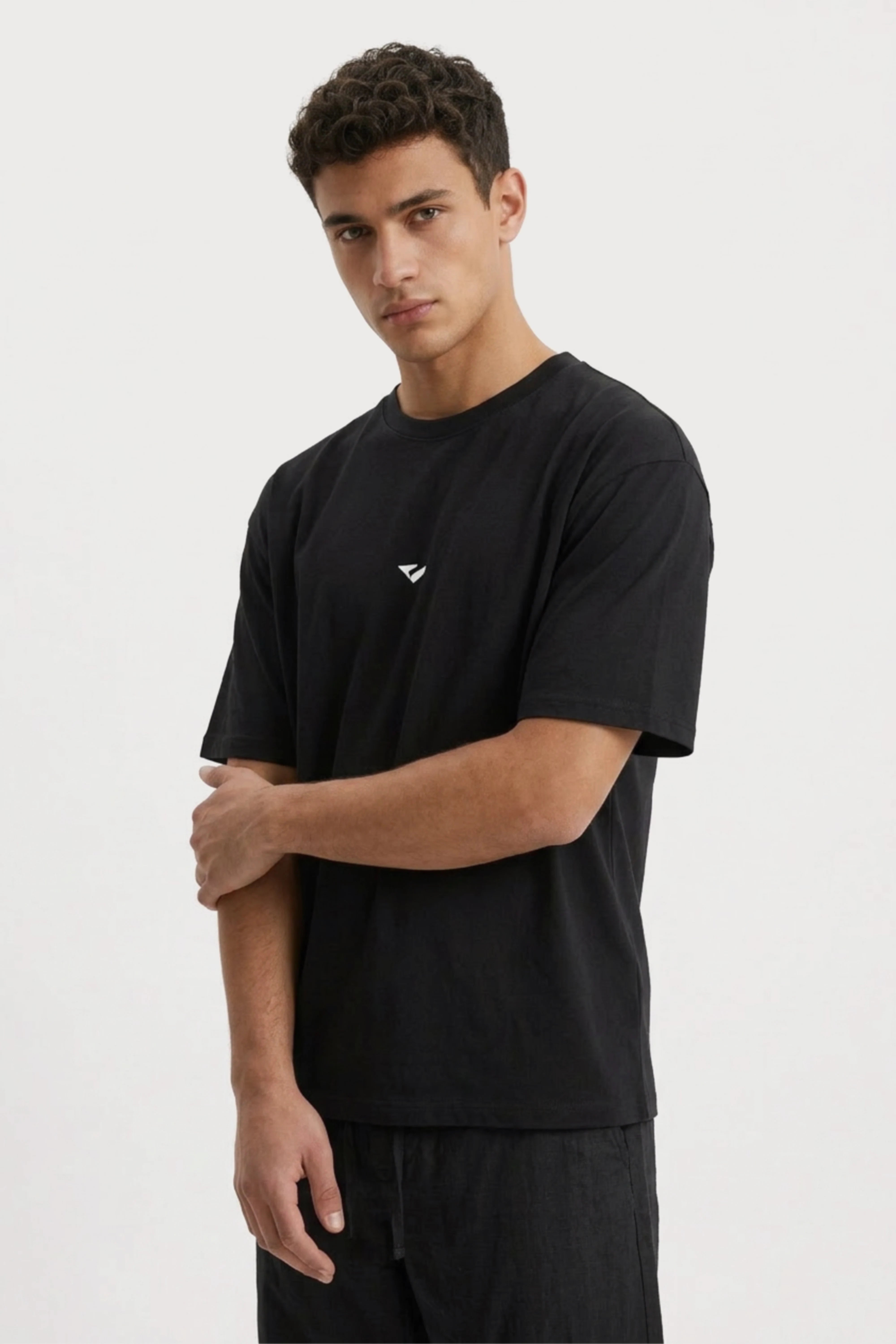Men's Black Redbull Oversized T-Shirt