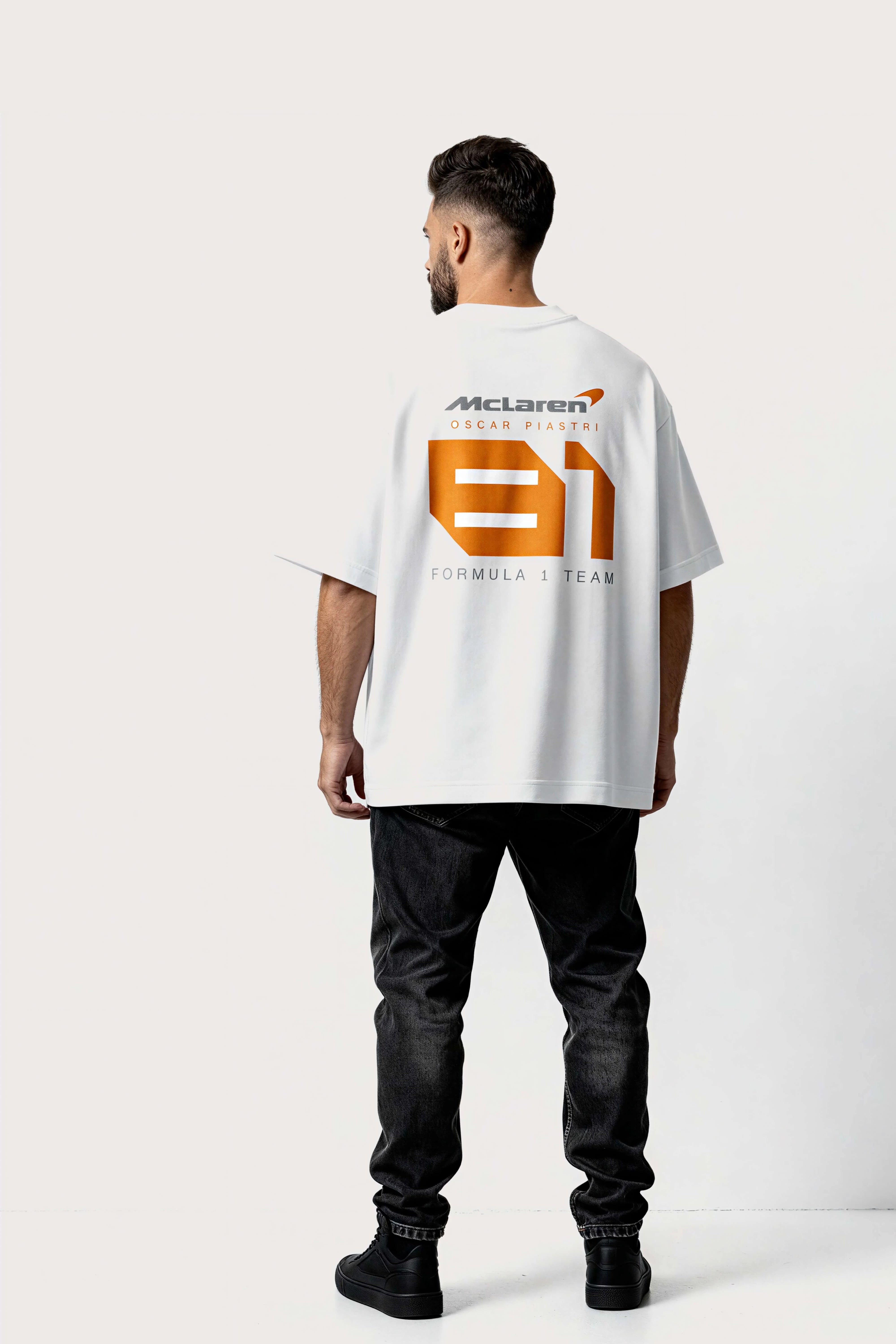 Oversized White T-Shirt – 81