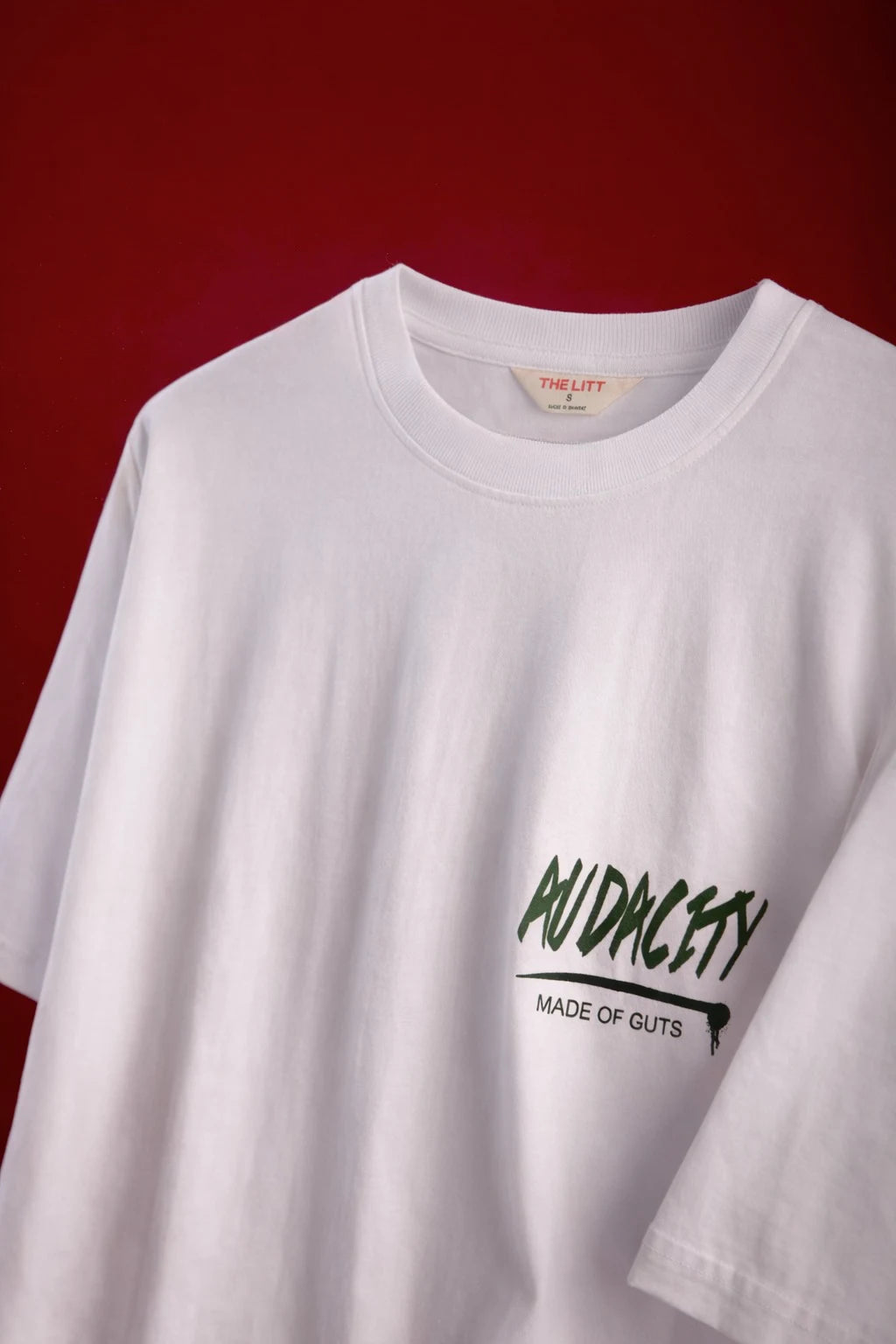 Relaxed Fit Audacity White T-Shirt for Men