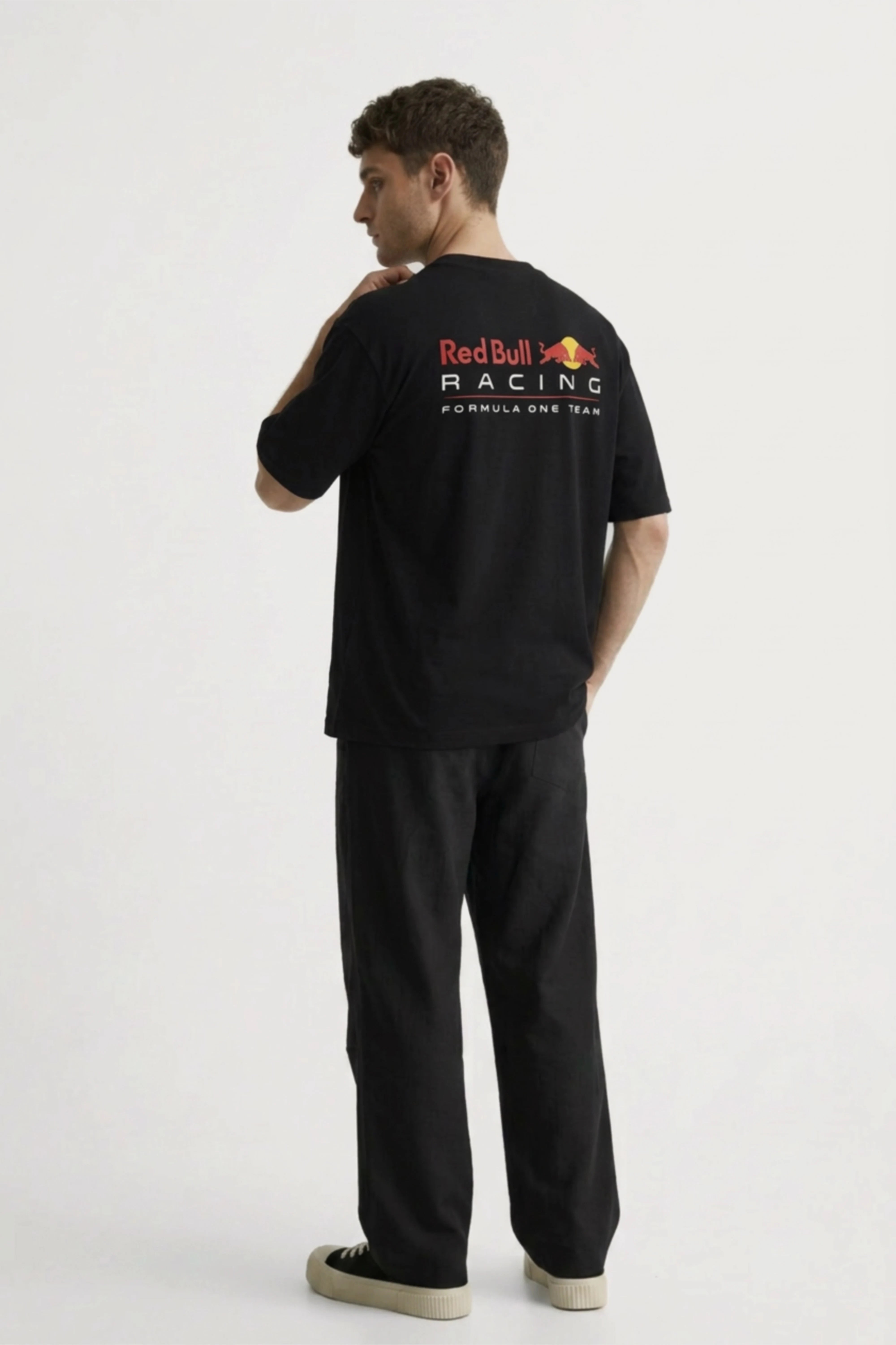 Men’s Black Max Verstappen Oversized T-shirt