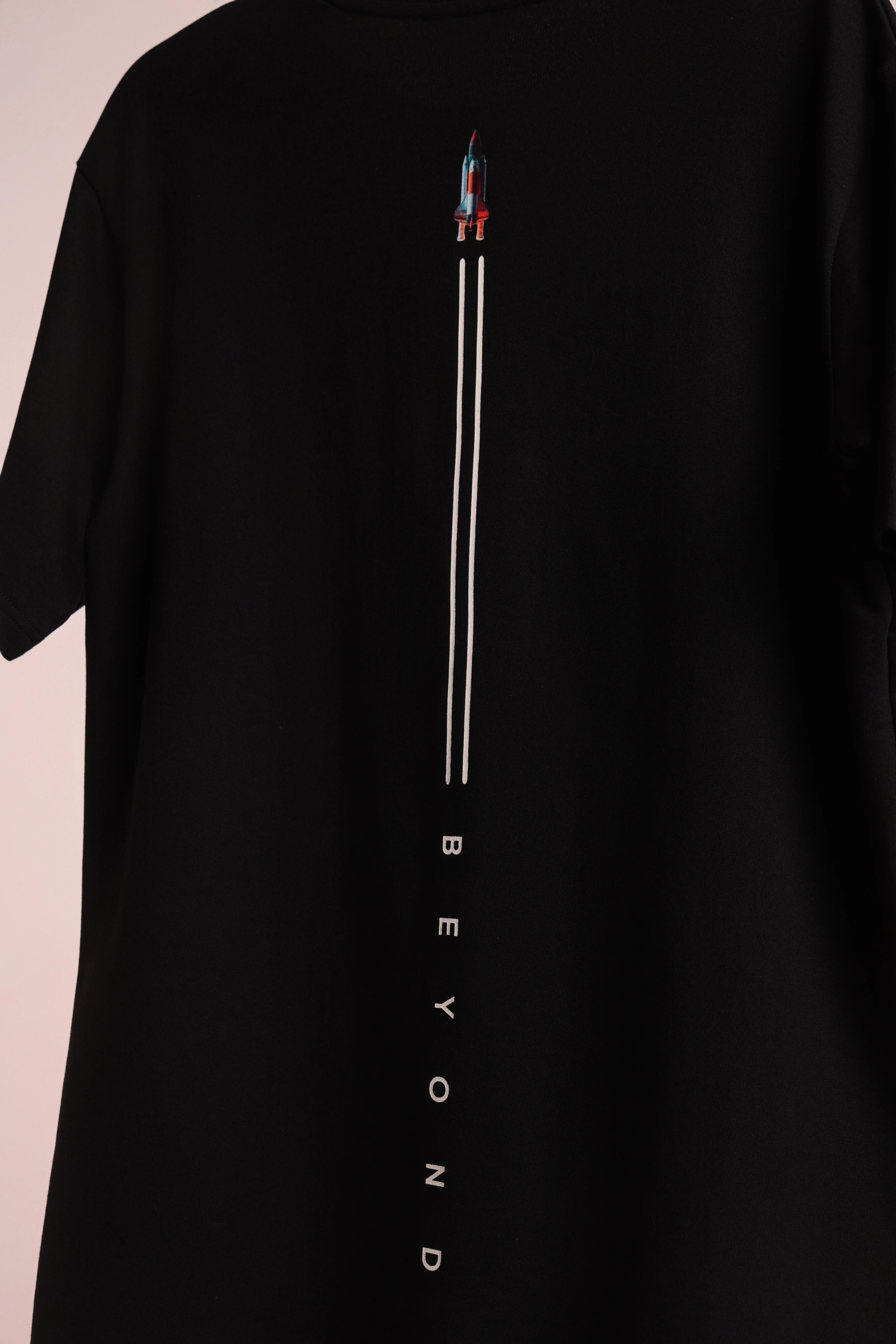 Oversized Black T-Shirt – Beyond