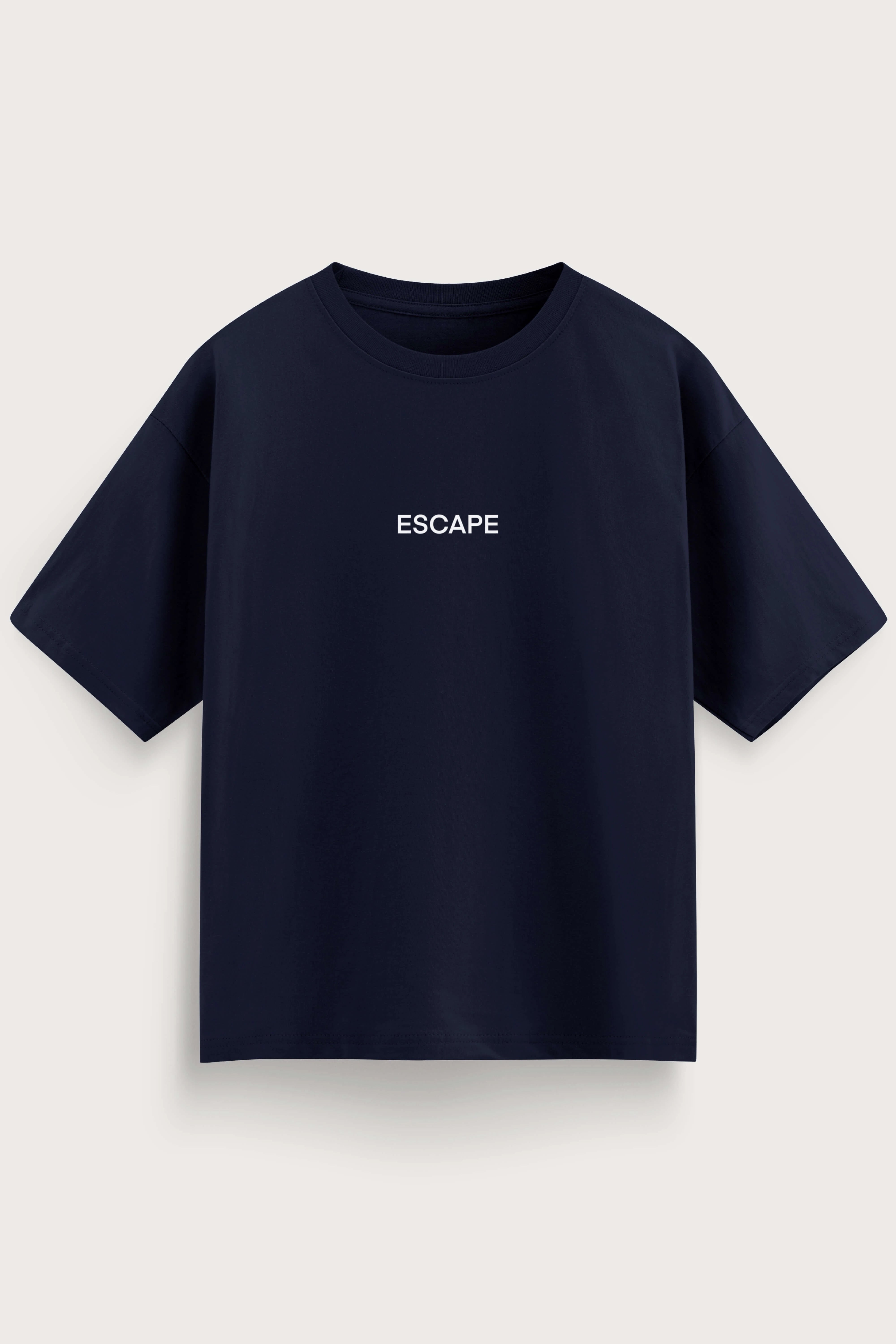 Oversized Blue T-Shirt – Escape