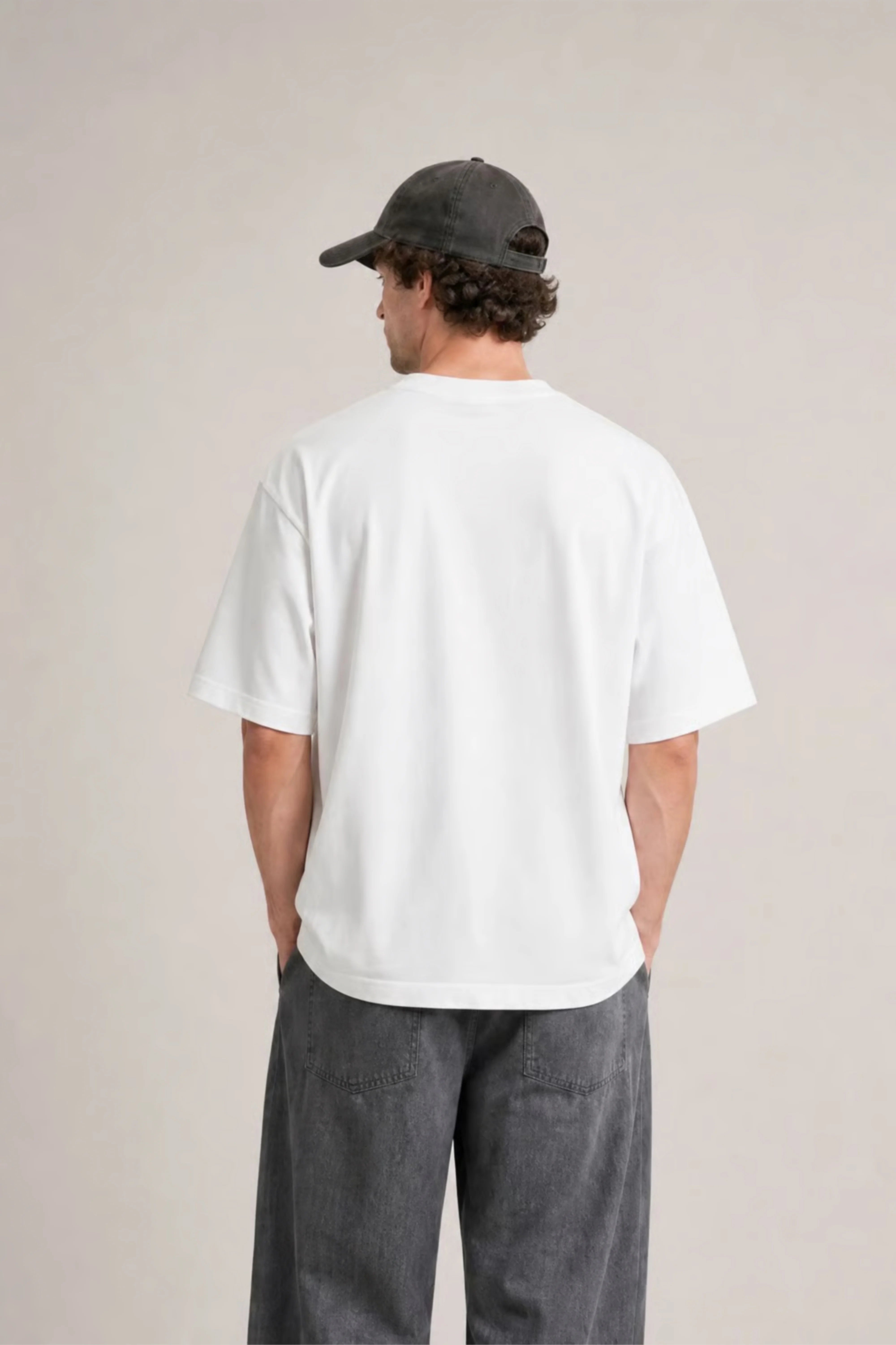 Men’s White Max Verstappen Oversized T-shirt