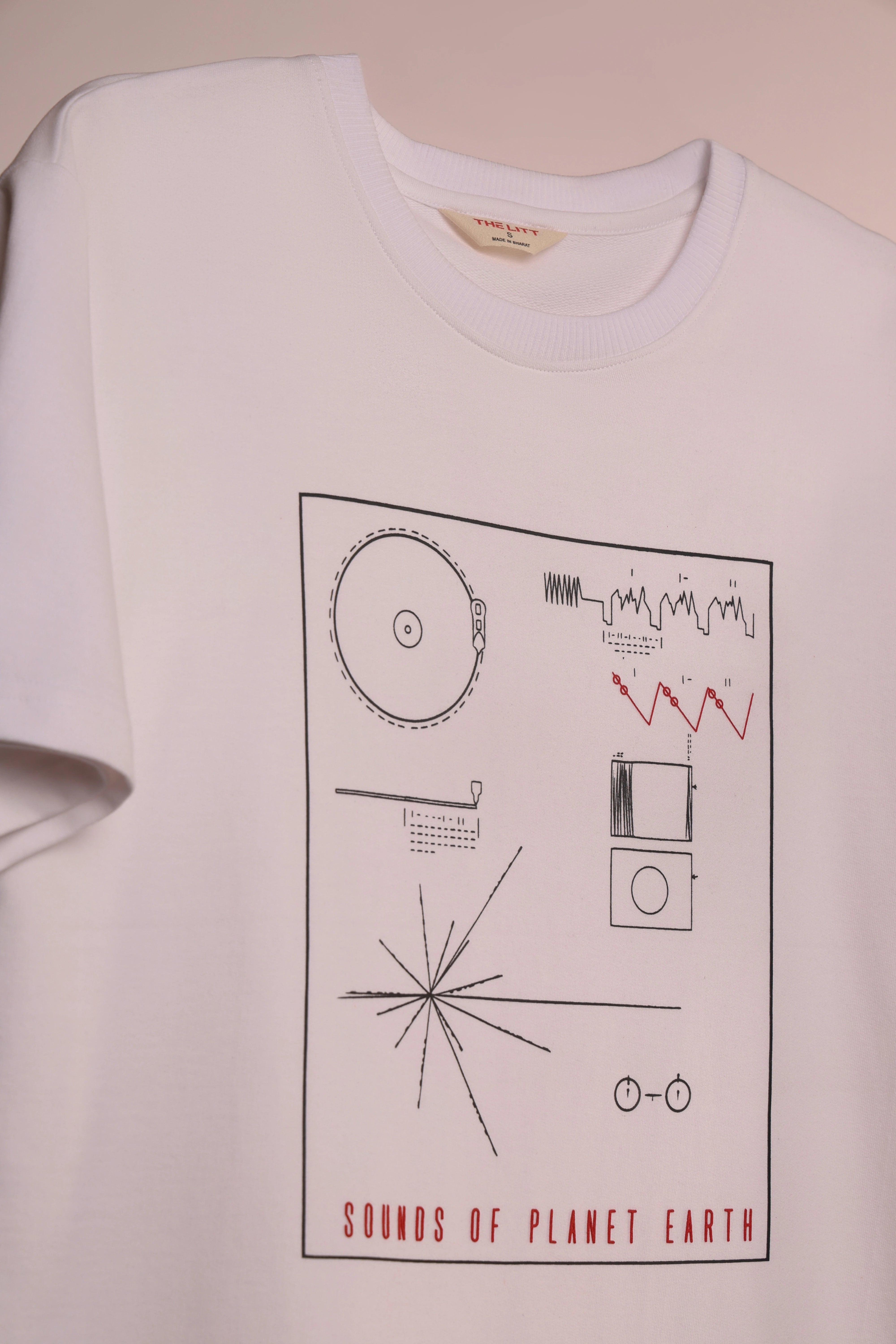 Oversized White T-Shirt – Sounds of earth