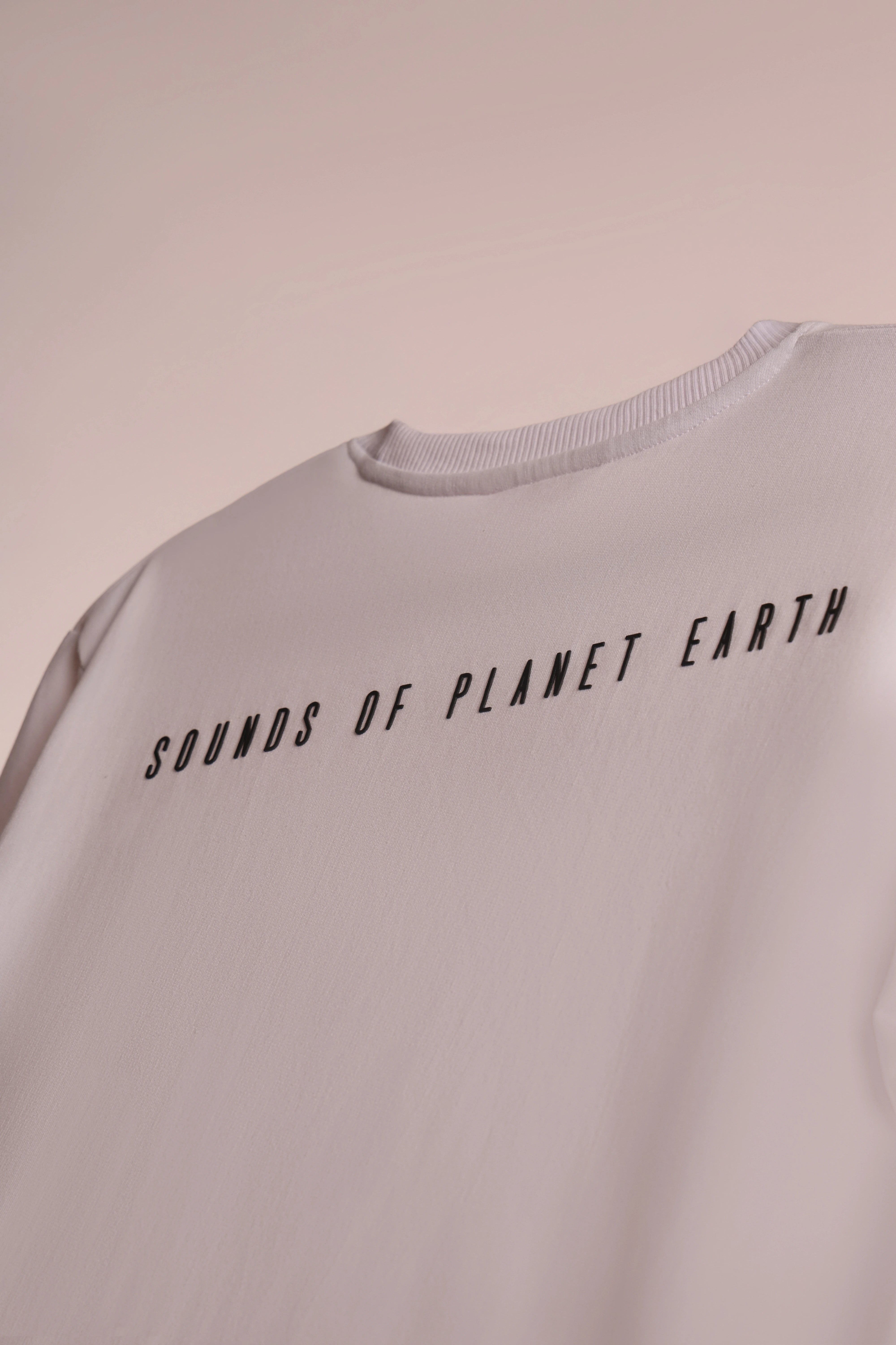 Oversized White T-Shirt – Sounds of earth