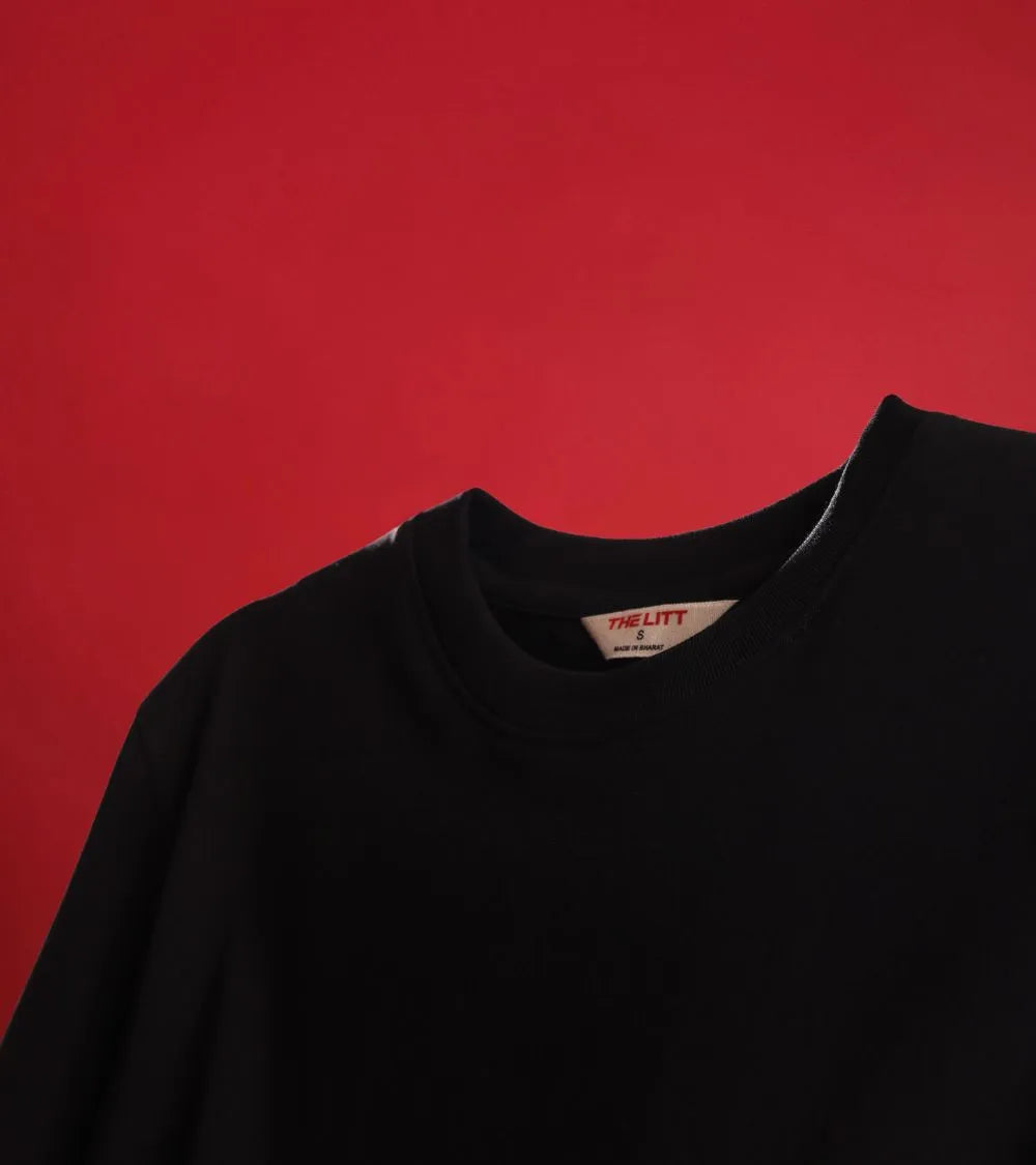 men-relaxed-fit-black-escape-tshirt-rib-neck