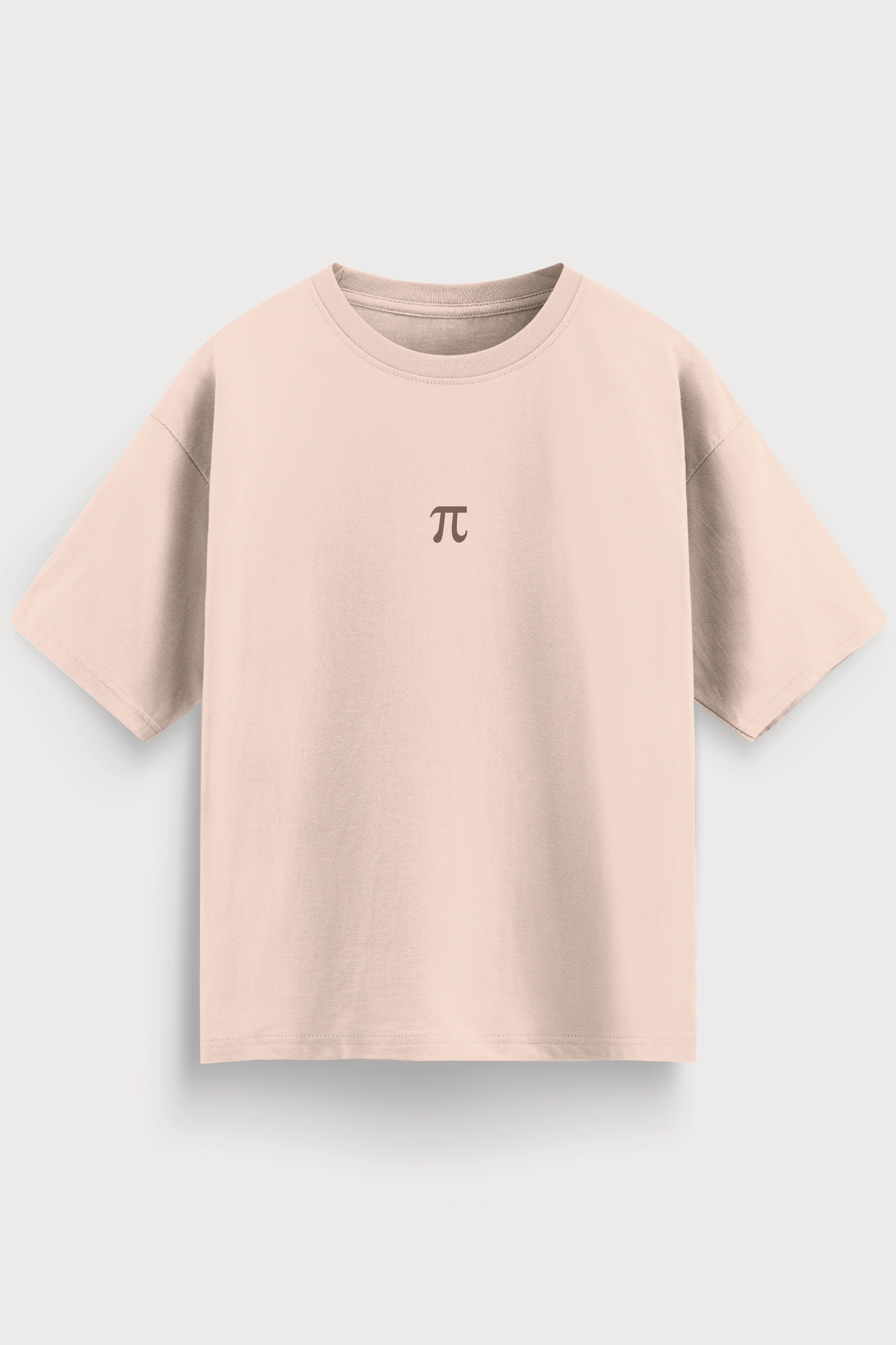 Relaxed fit beige t-shirt – pie