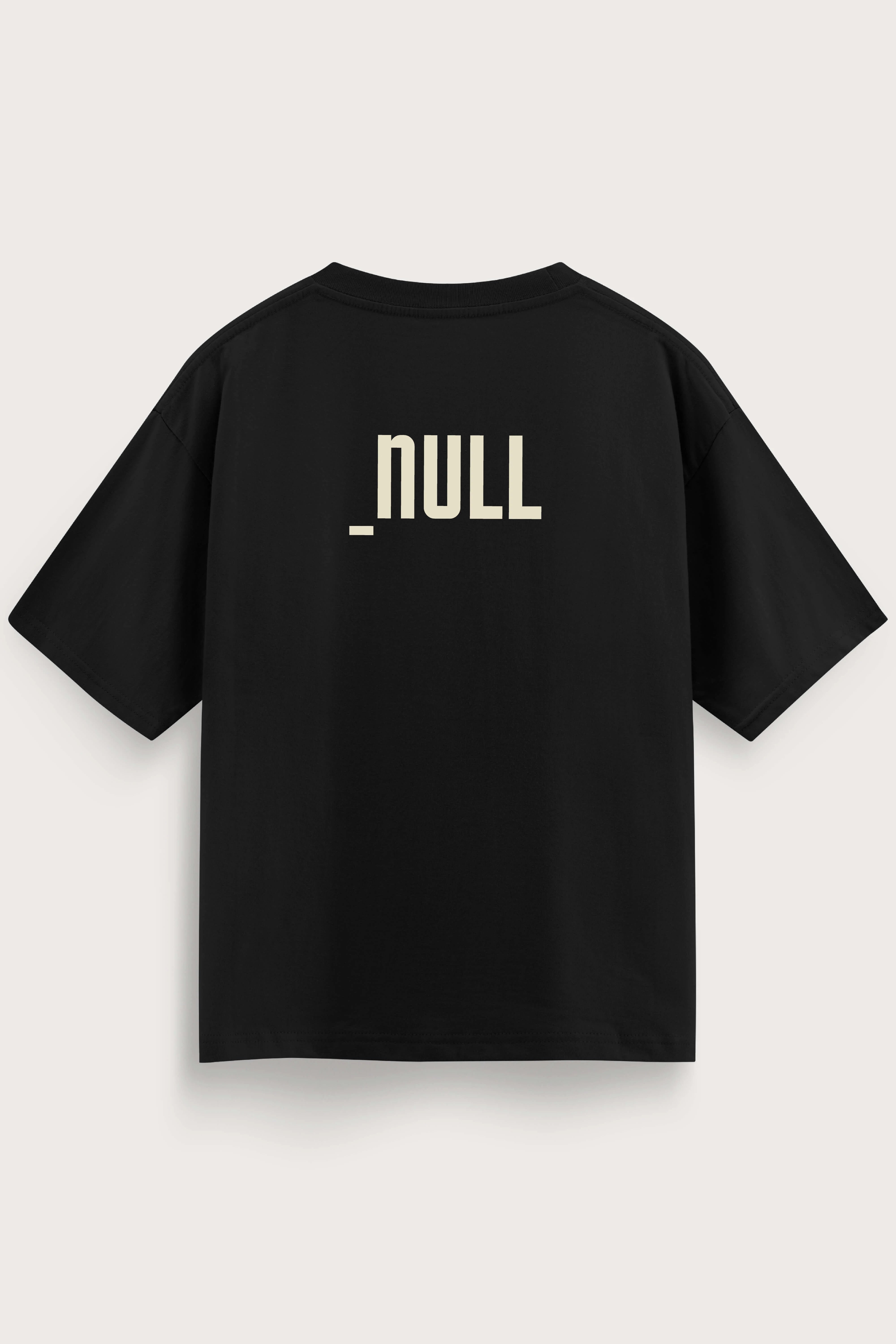 Relaxed fit black t-shirt – null