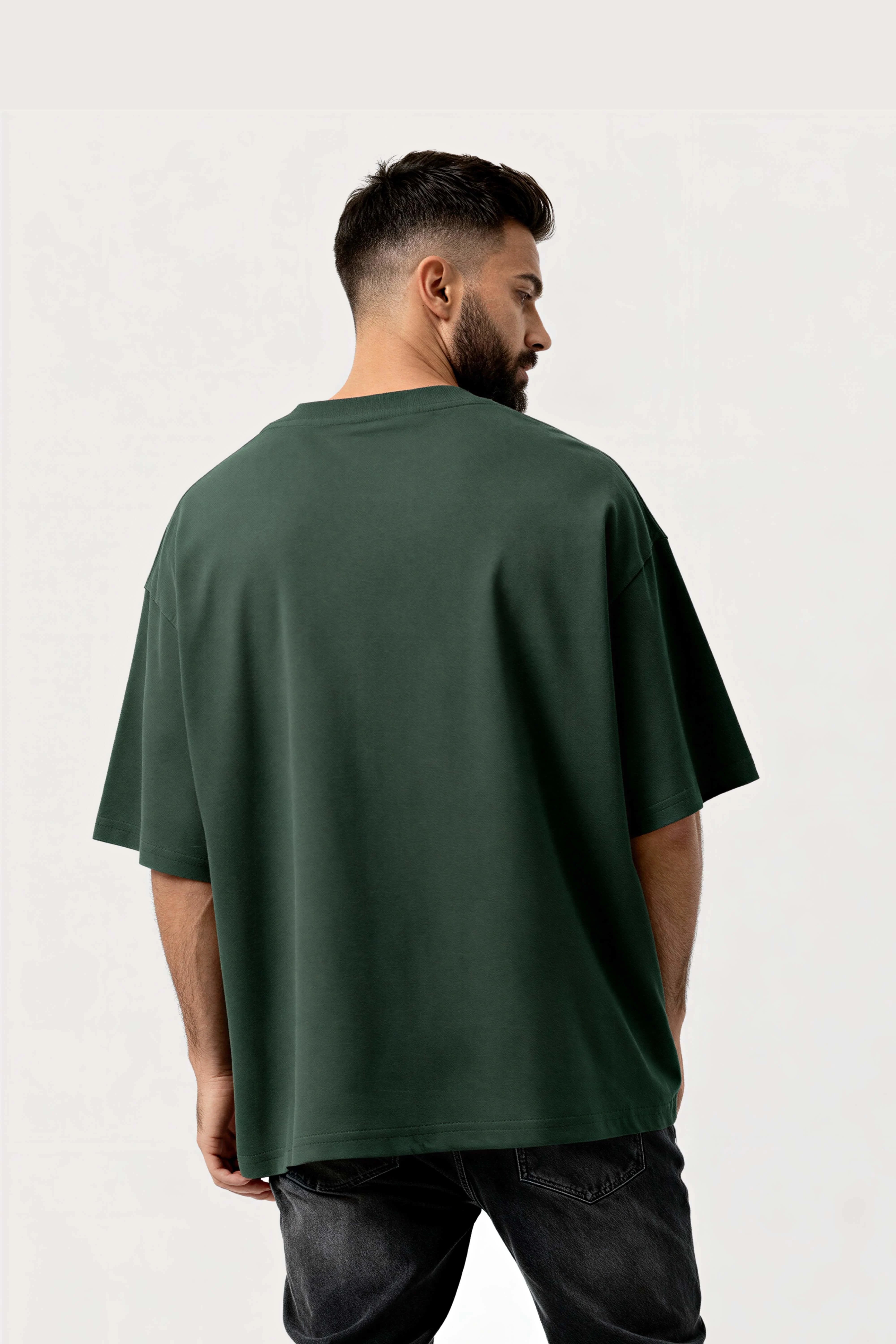 Relaxed fit Green t-shirt – 0