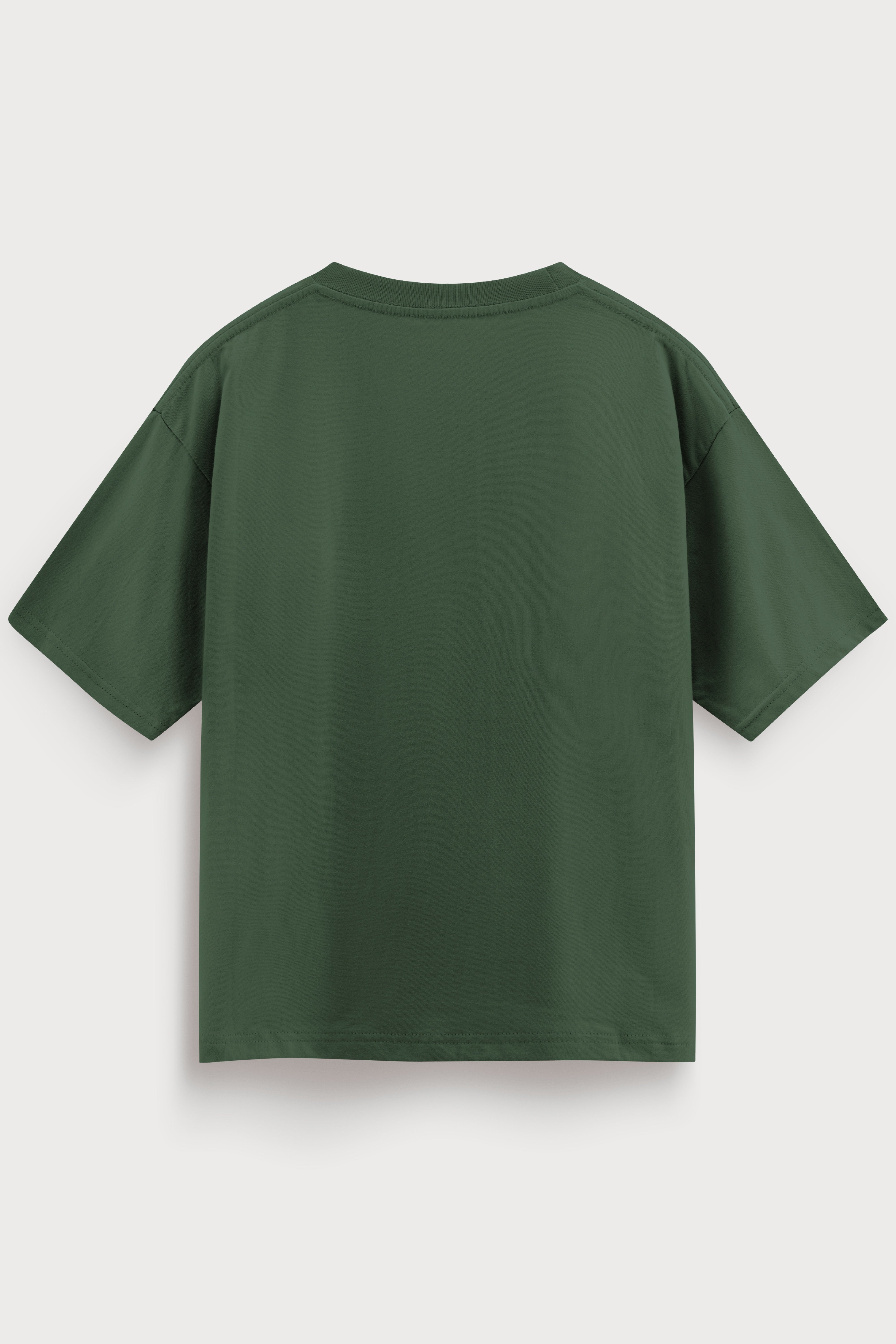 Relaxed fit green t-shirt – pie