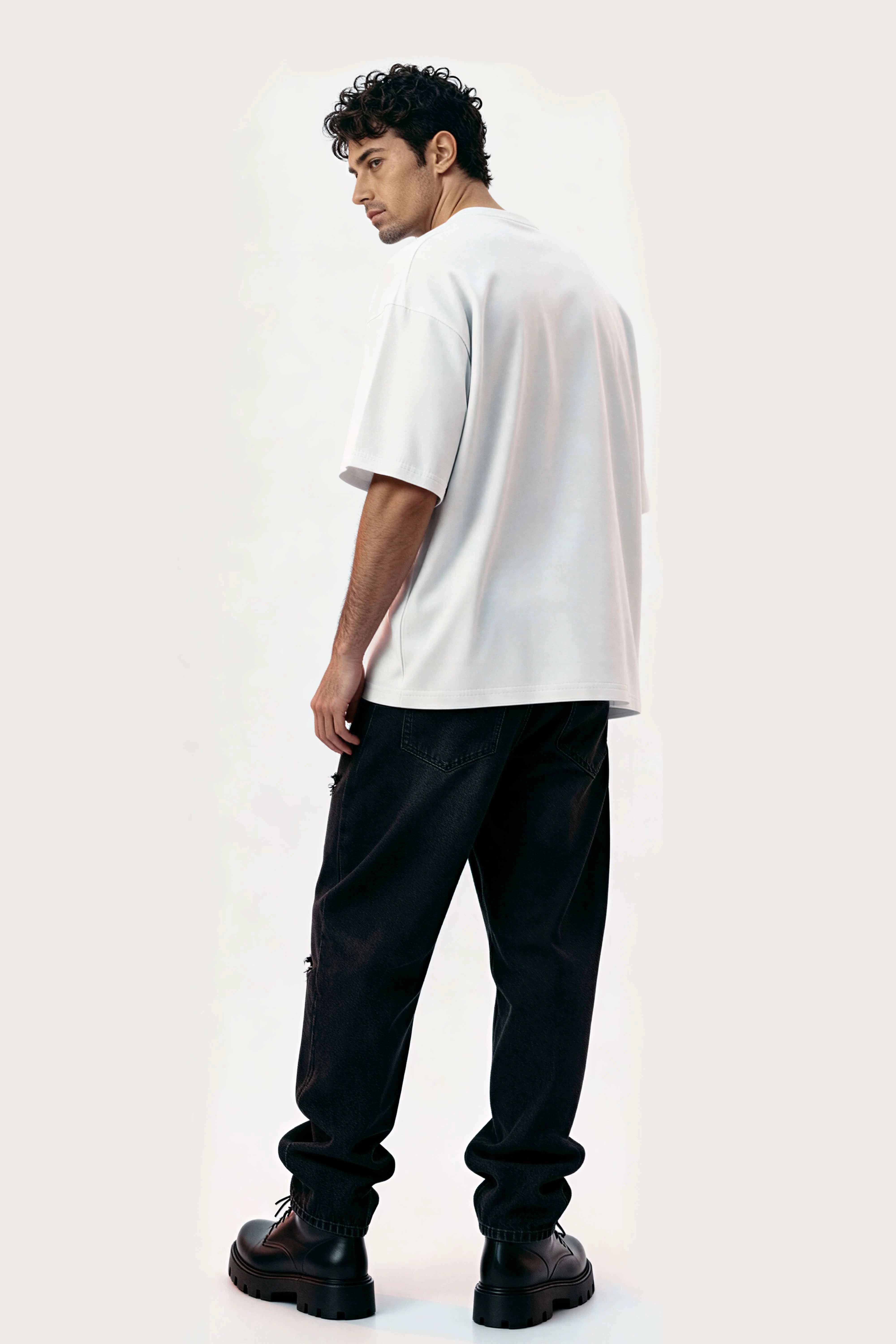 Relaxed fit White t-shirt – 0