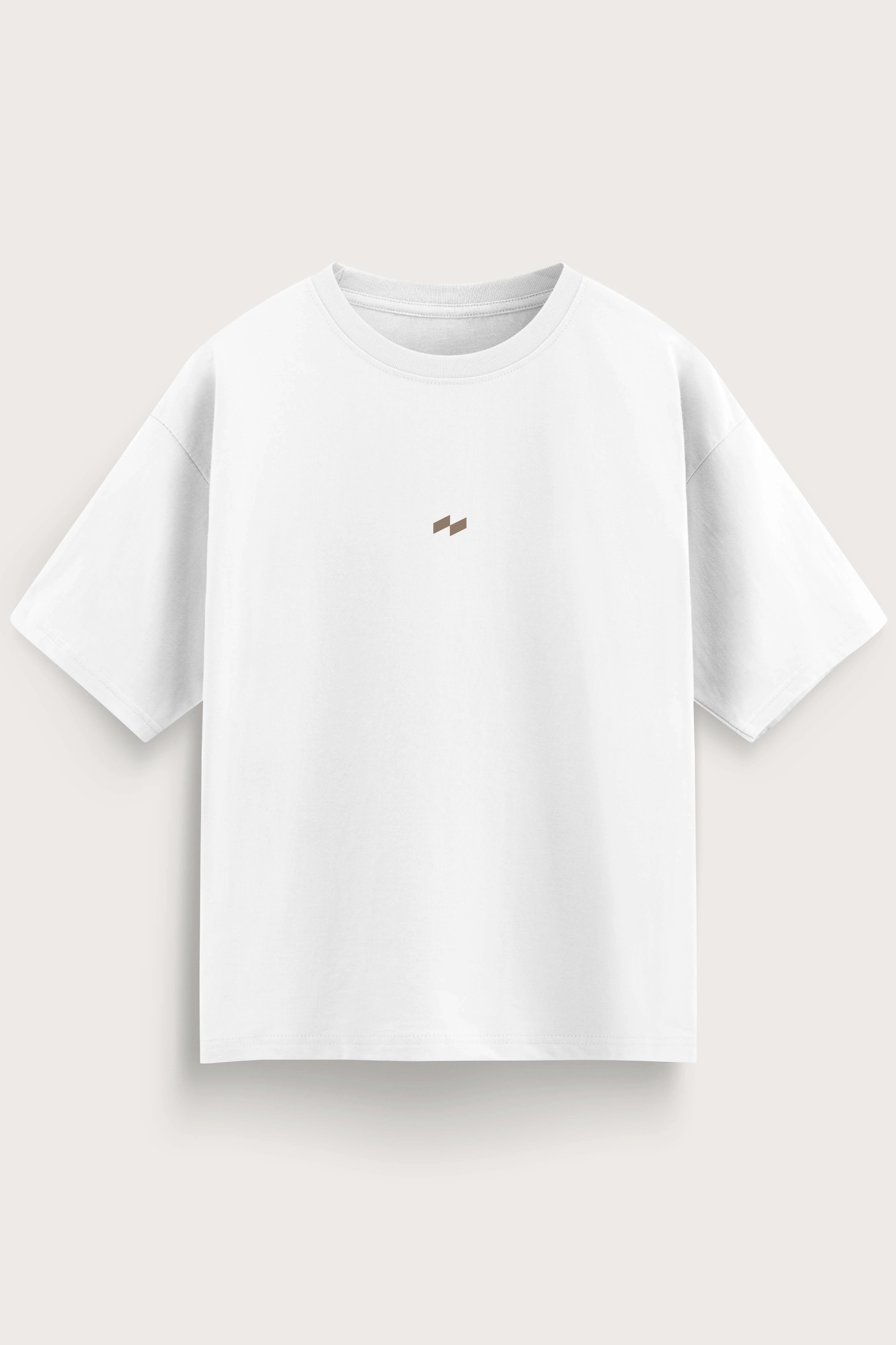 Relaxed fit white t-shirt – null