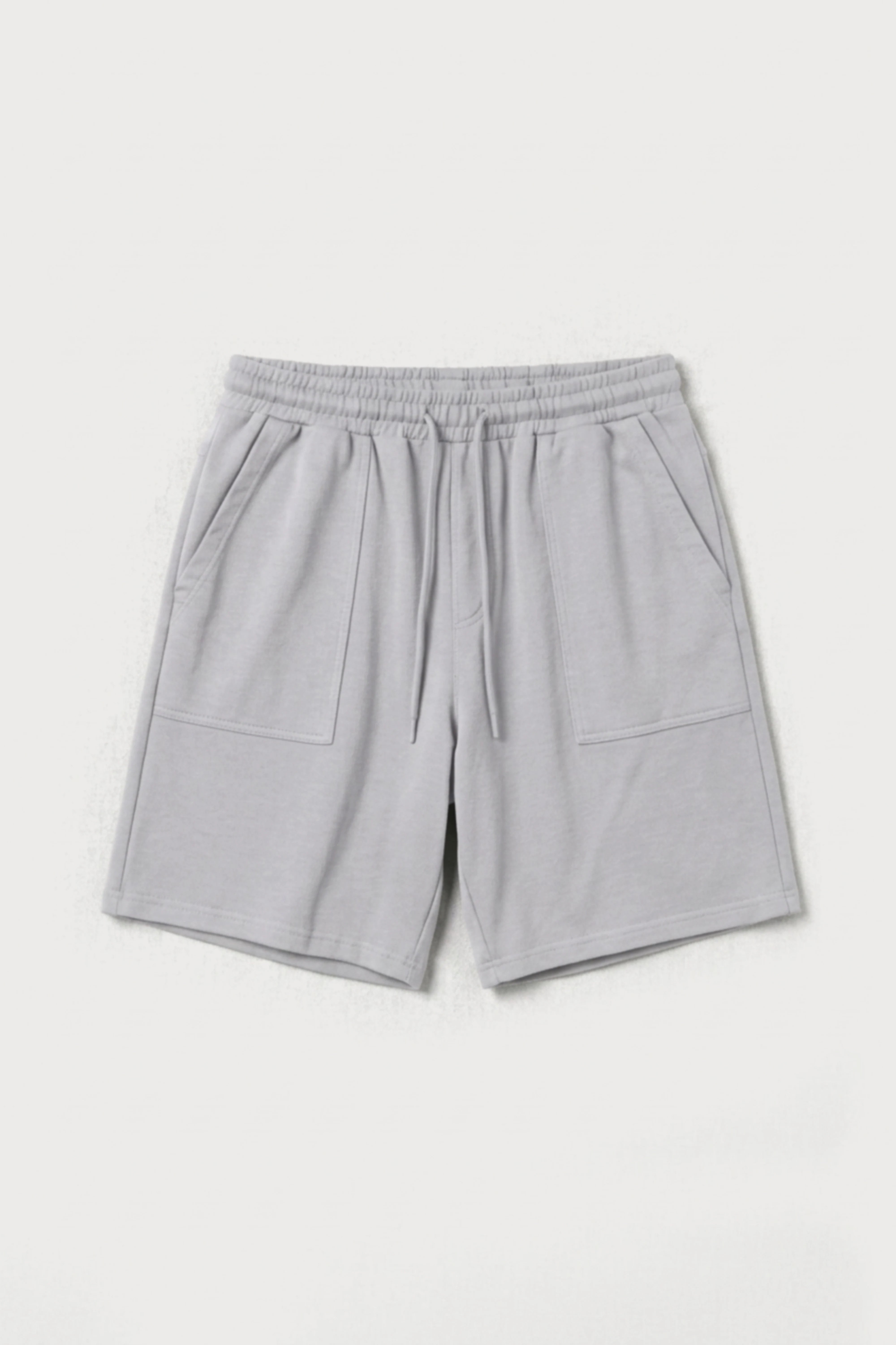Men’s grey loosefit fit bamboo cotton shorts