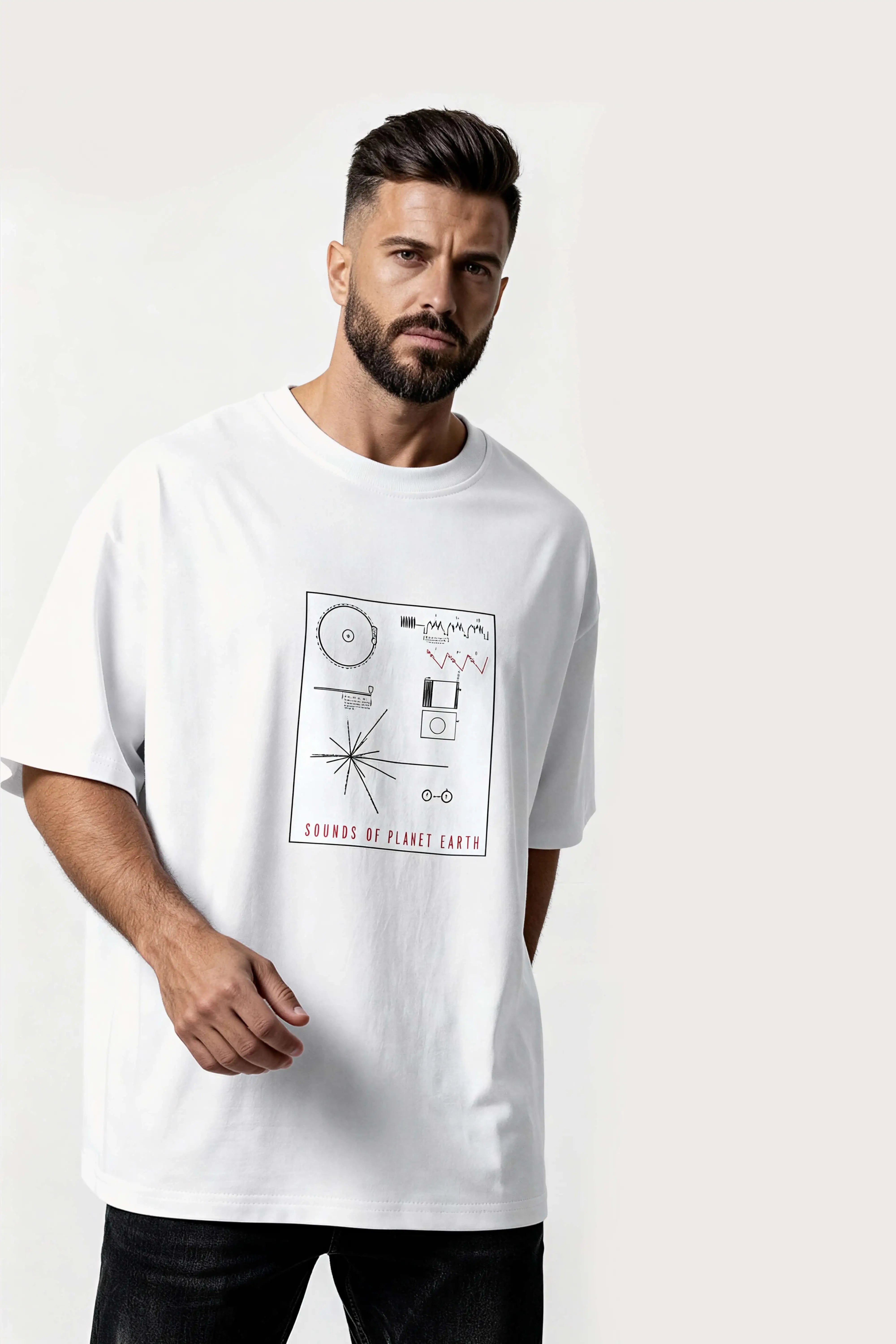 Men obsession white tshirt SOPE logo