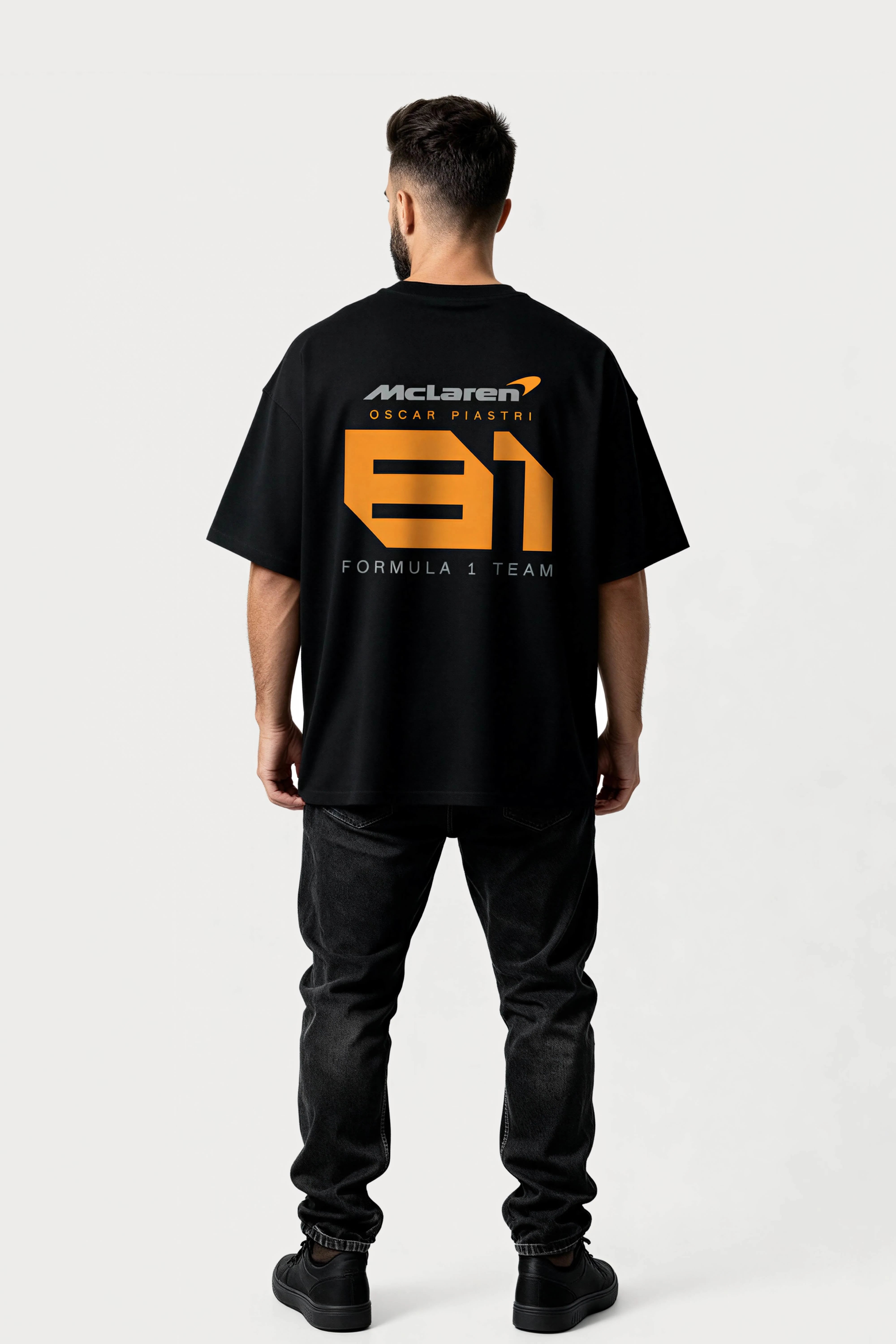 Oversized Black T-Shirt – 81