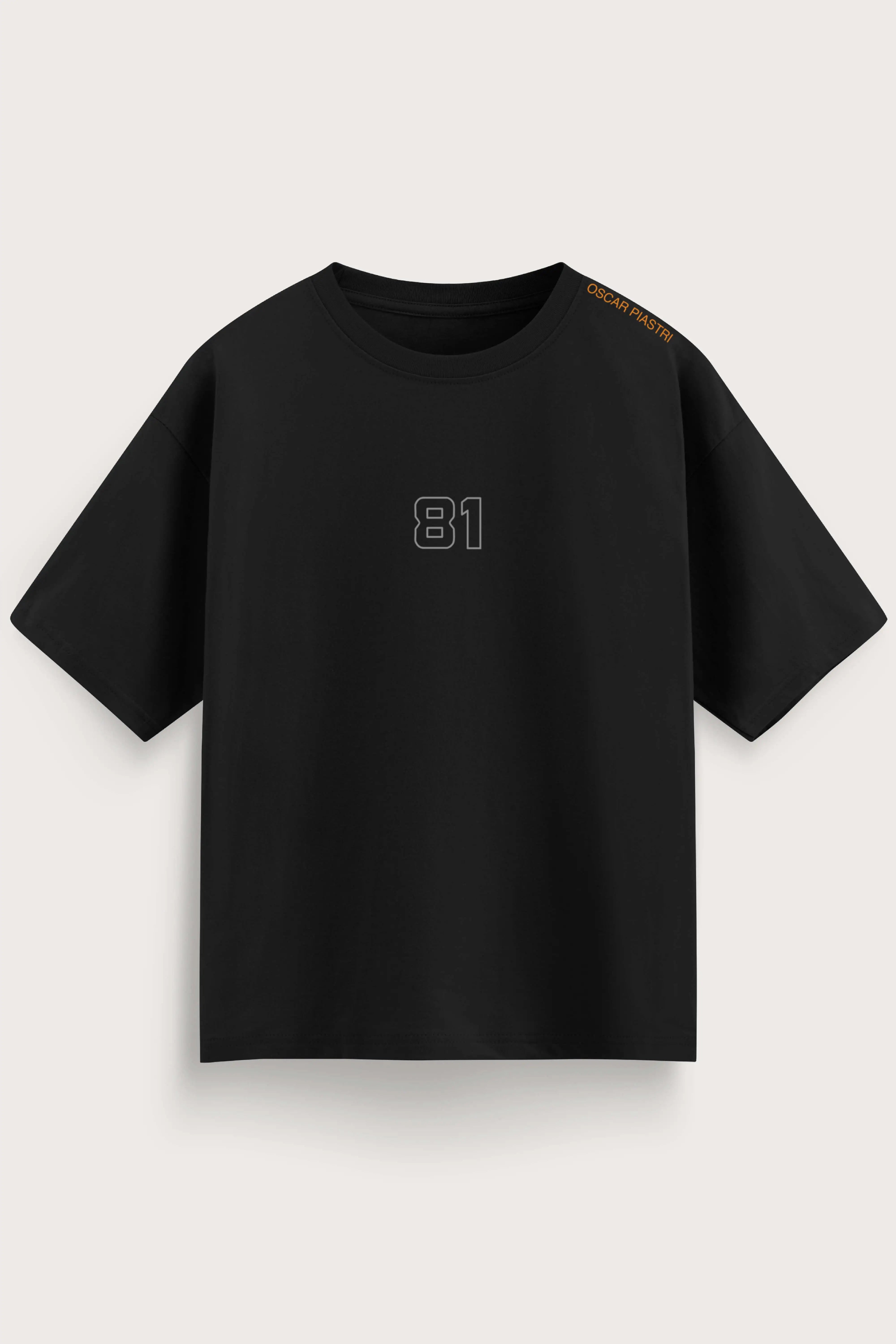 Oversized Black T-Shirt – 81
