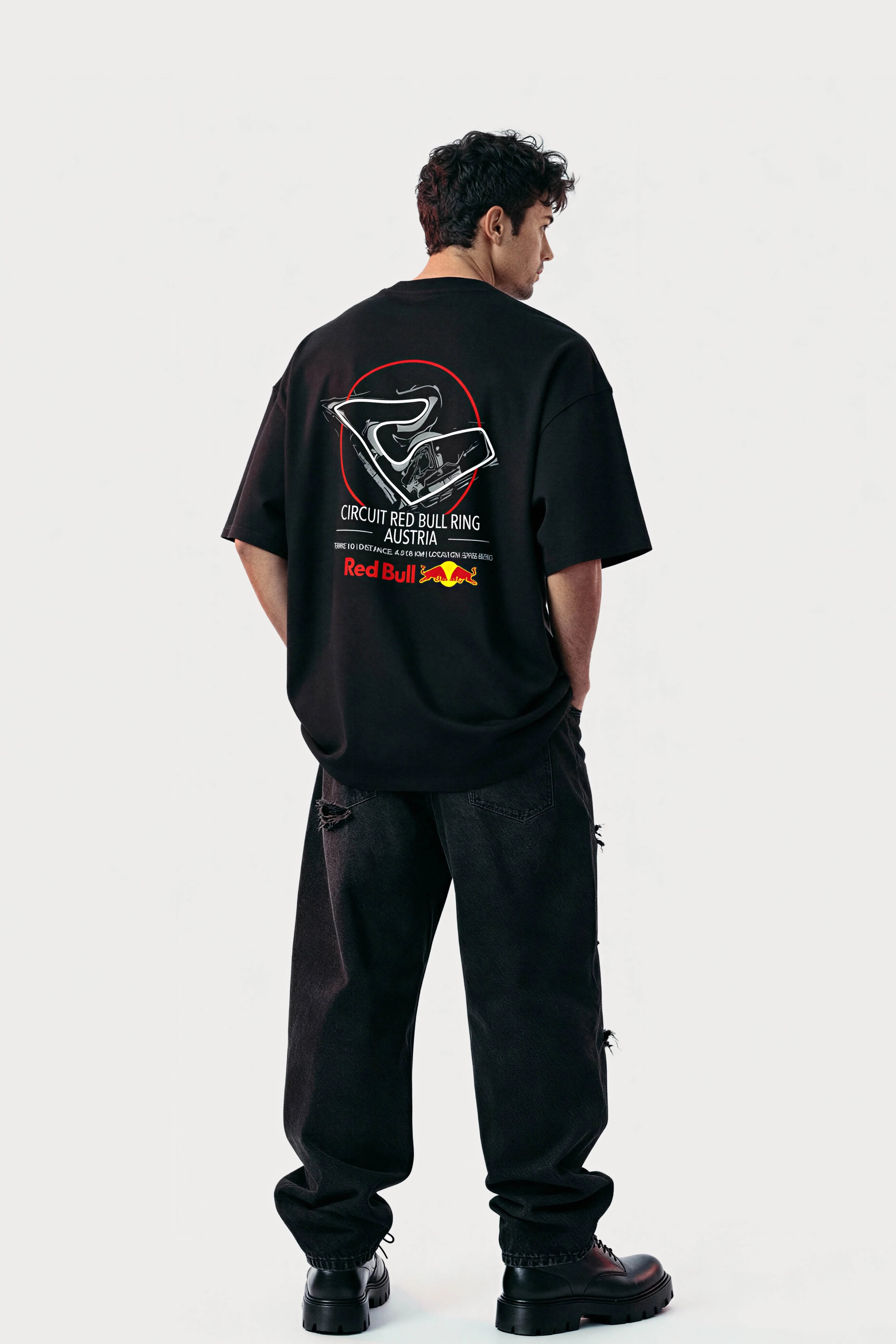Oversized Black T-Shirt – Circuit