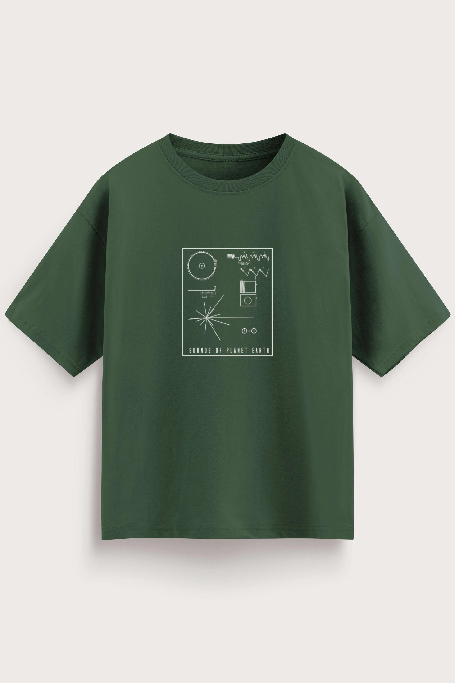 Men-oversized-green-tshirt-