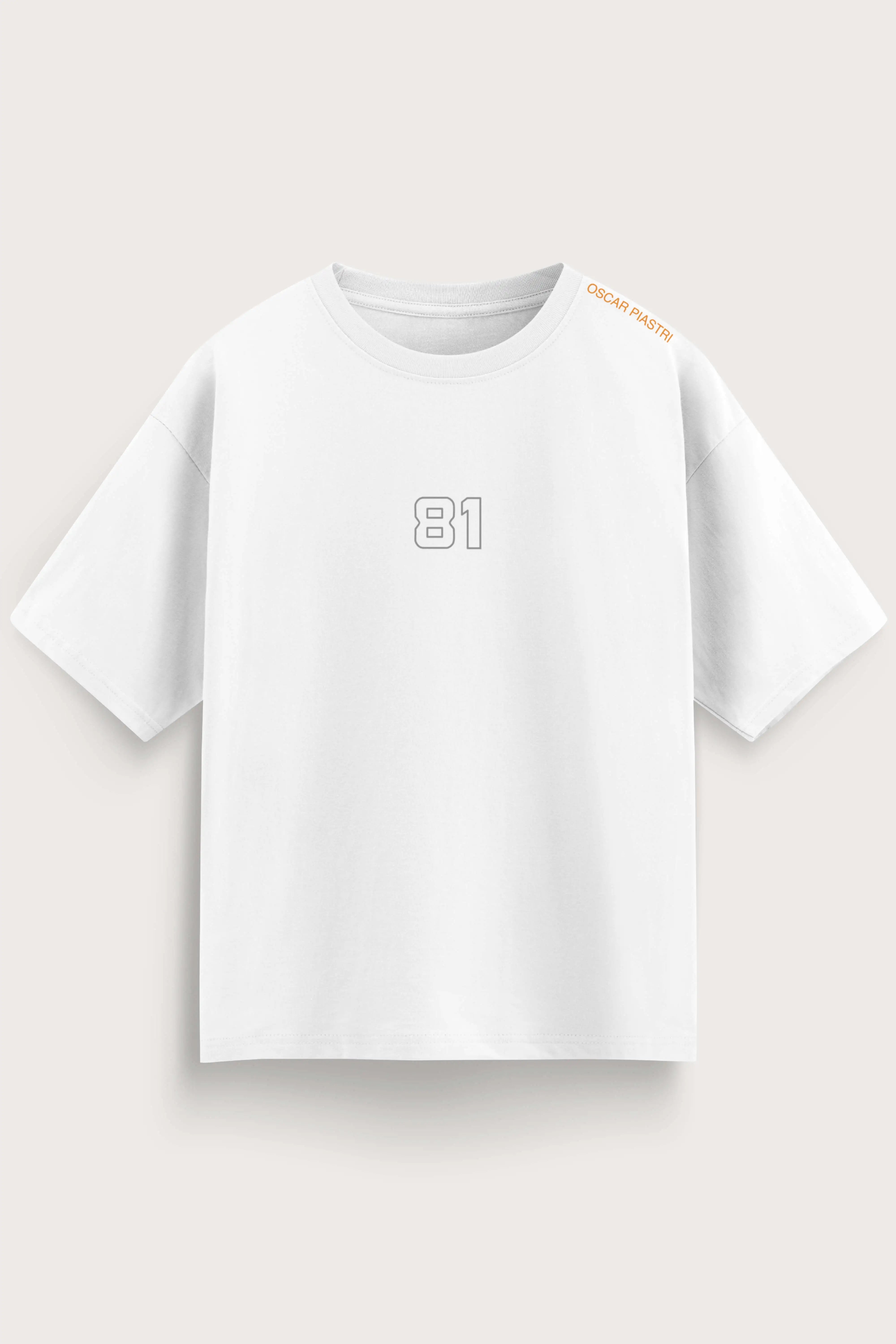 Oversized White T-Shirt – 81