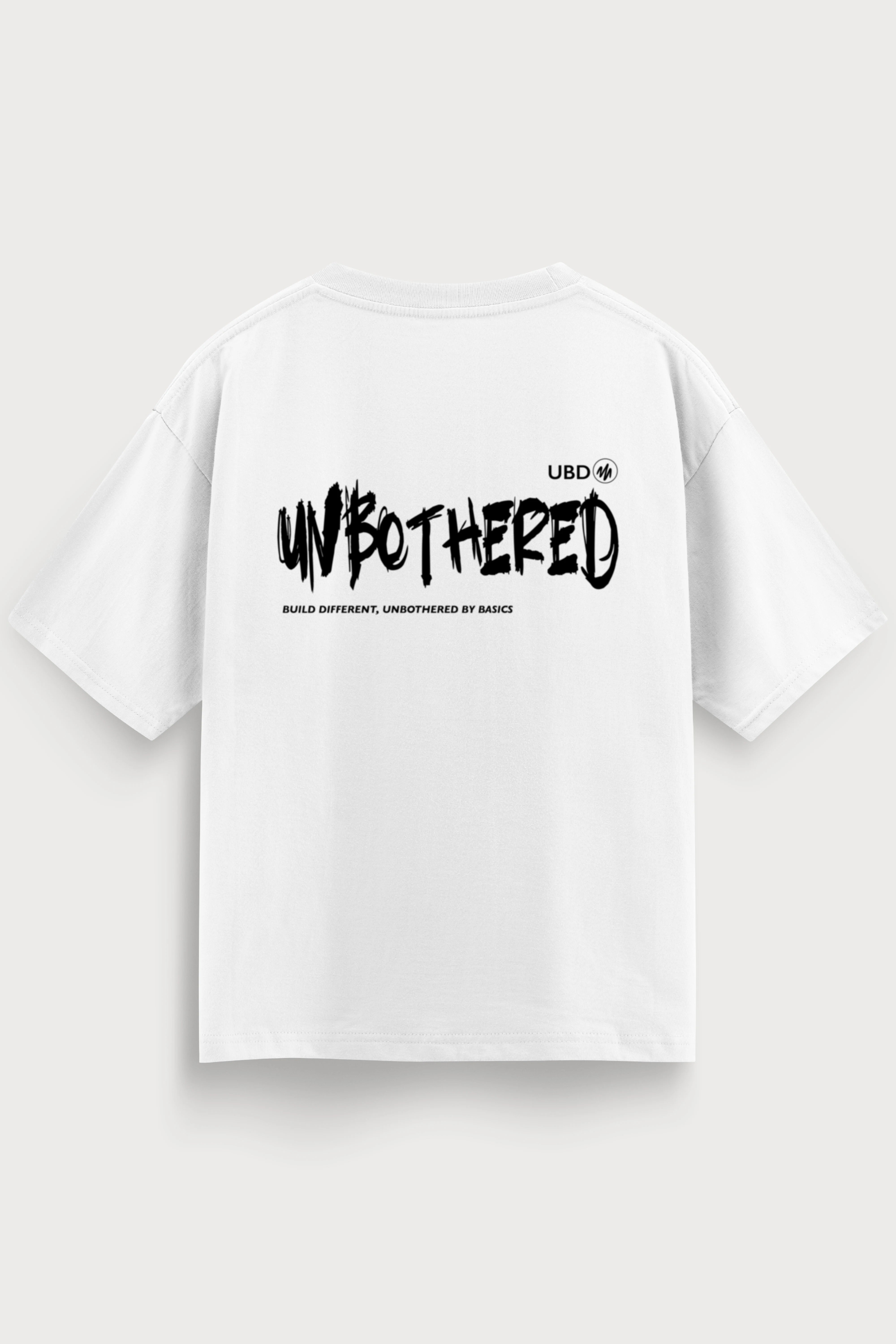 Relaxed fit White t-shirt – Unbothered