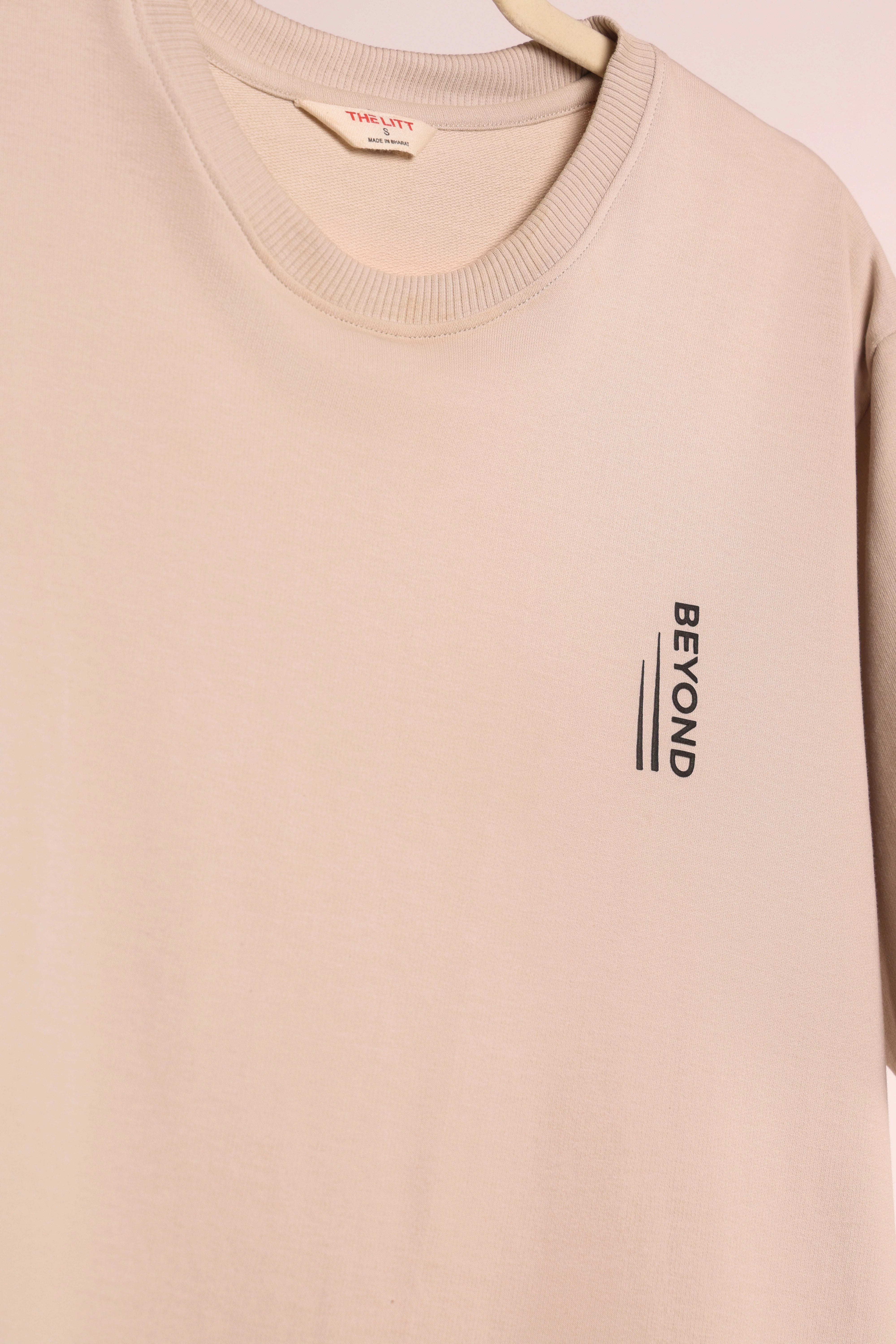 Oversized Beige T-Shirt – Beyond