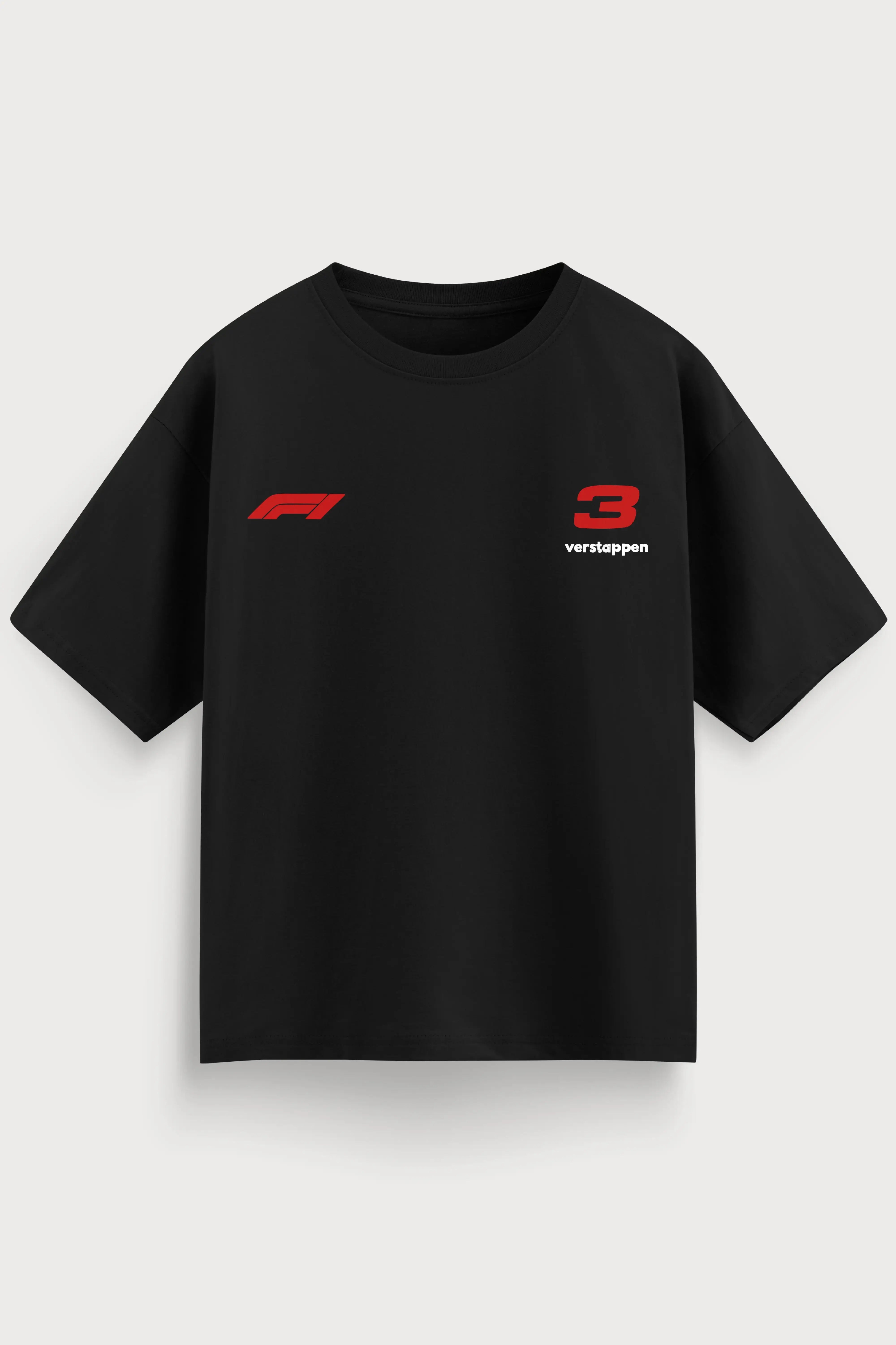 Men’s Black Max Verstappen Oversized T-shirt