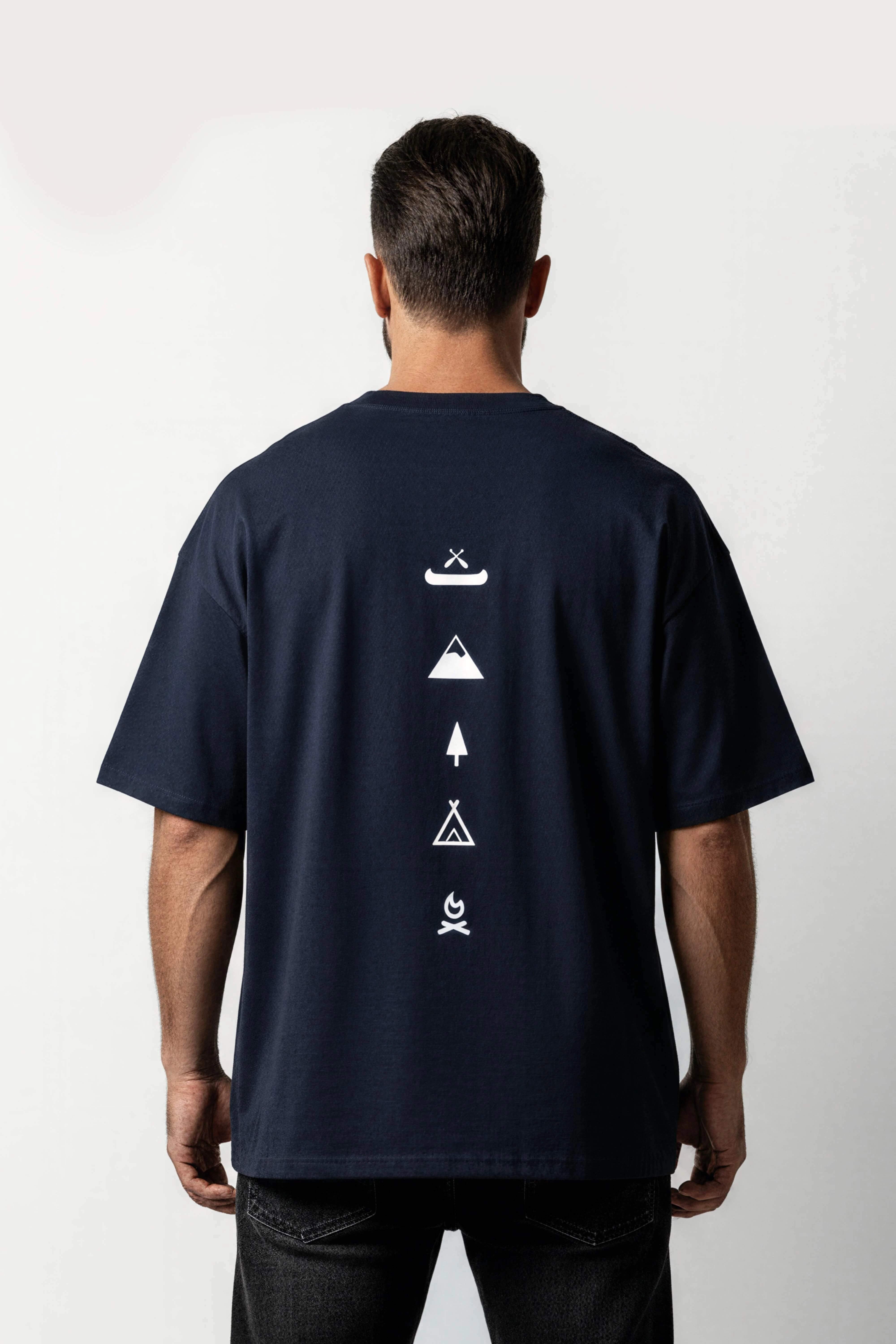 Oversized Blue T-Shirt – Escape