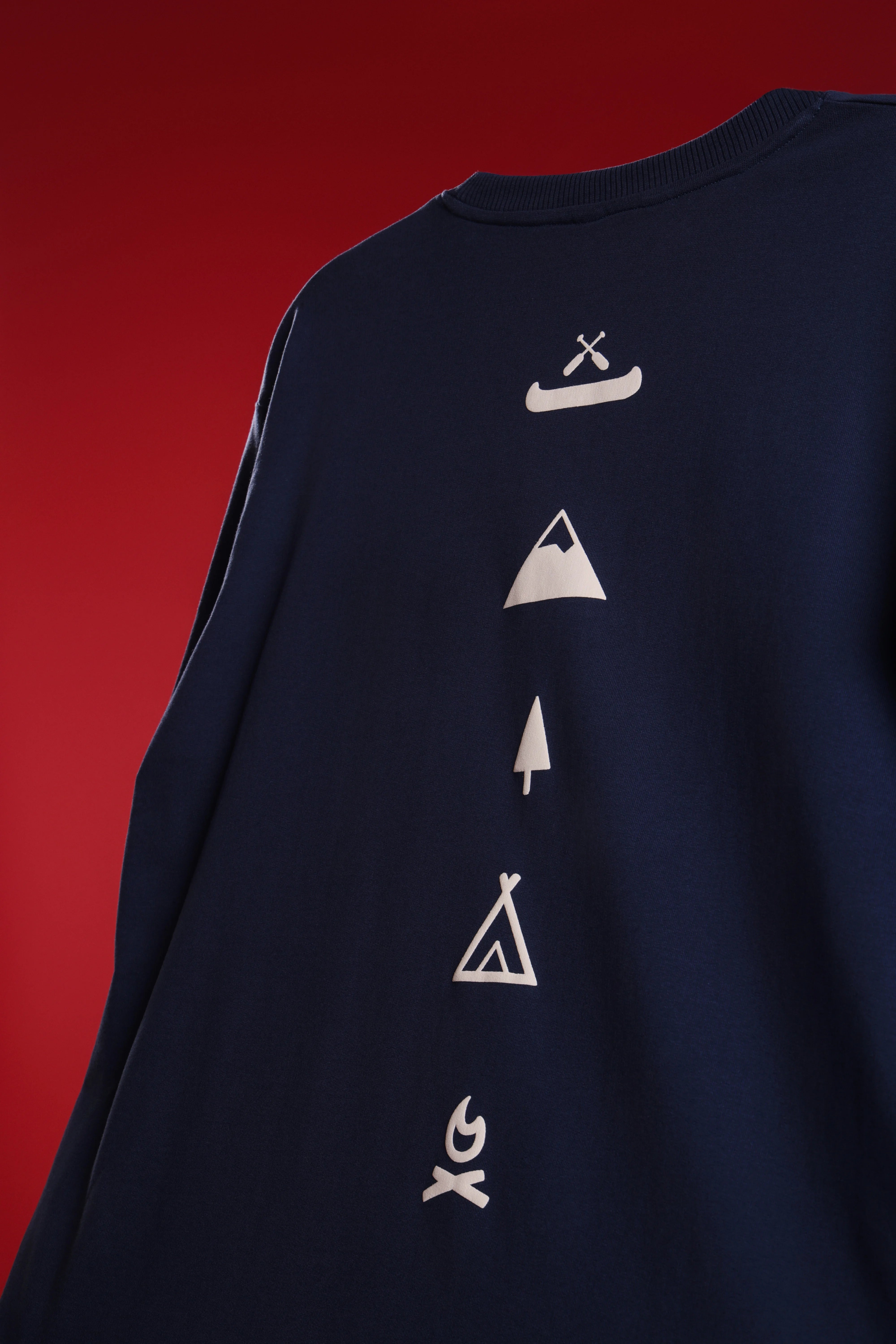 Oversized Blue T-Shirt – Escape