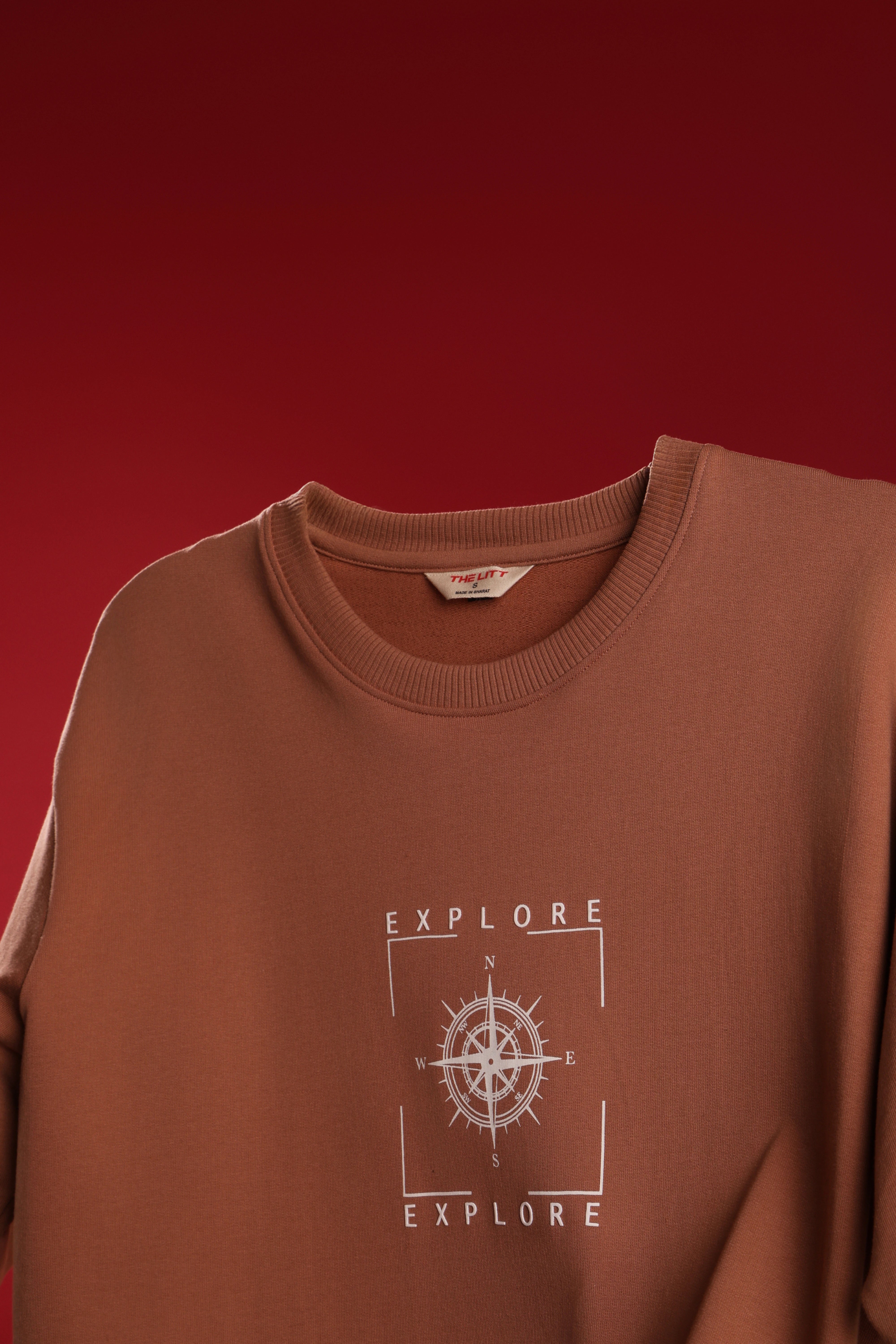 Oversized Brown T-Shirt – Explore