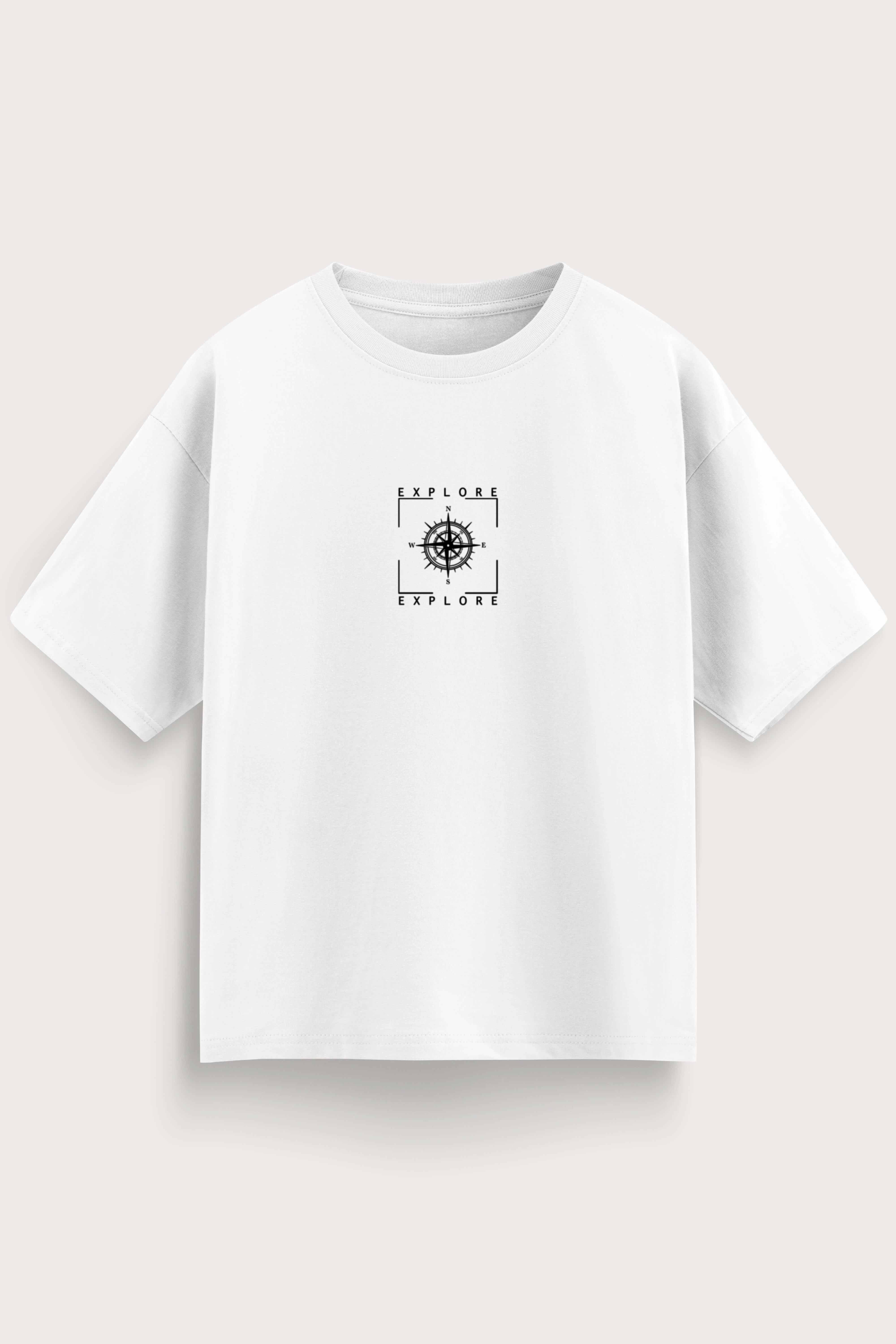 Oversized White T-Shirt – Explore