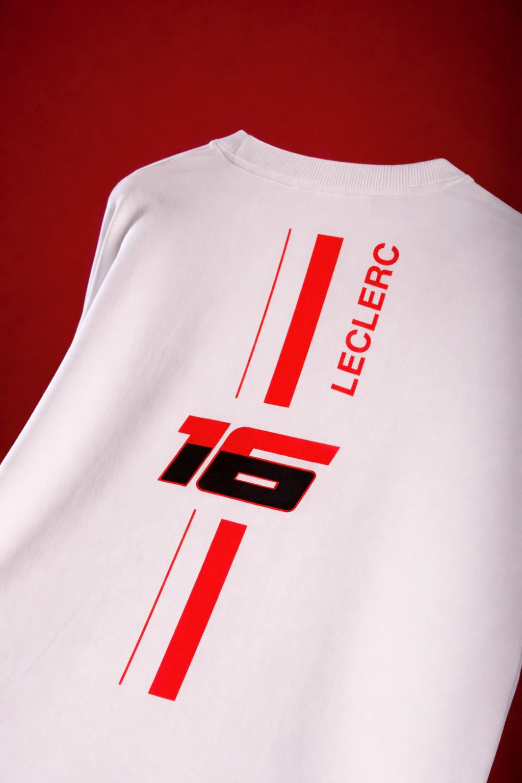 Men's White Formula 1 Oversized T-Shirt
