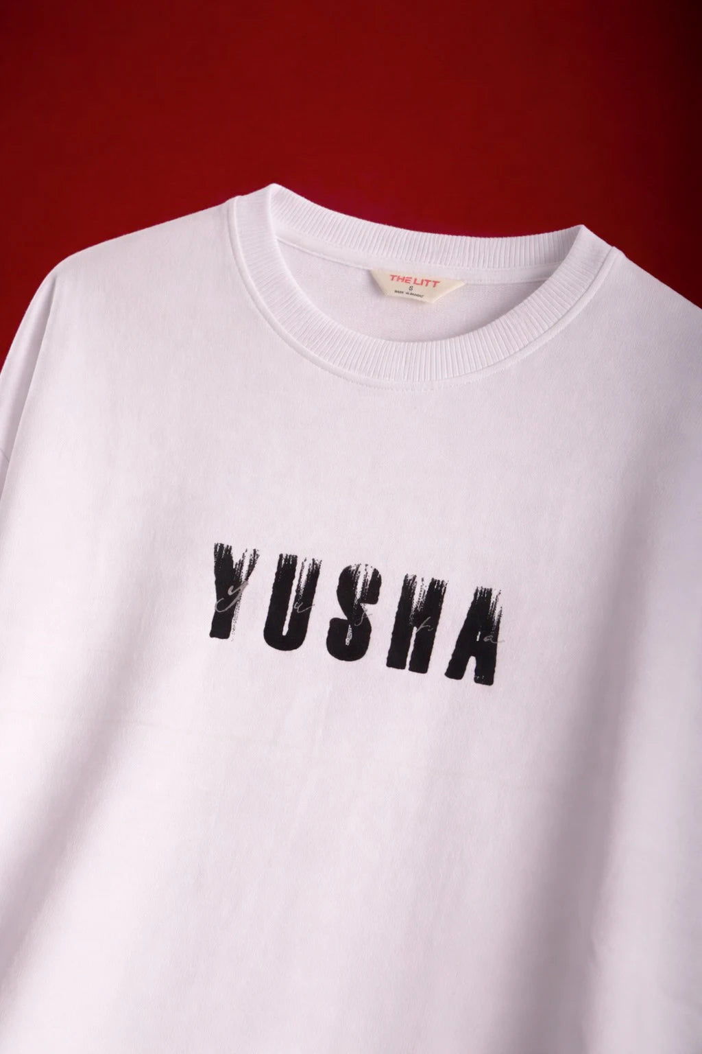 Men's White Yusha Oversized T-Shirt