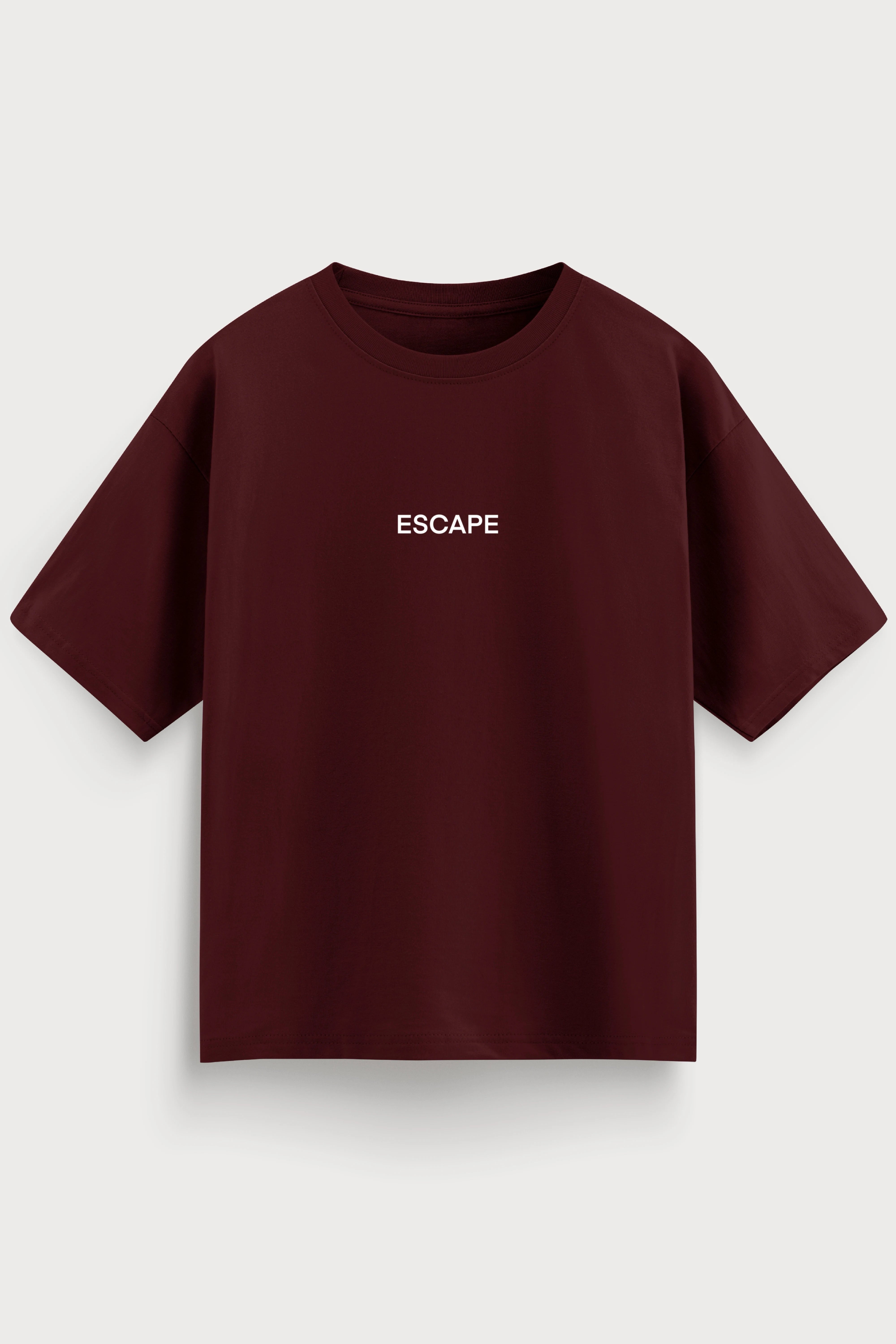 men-oversized-wine-tshirt-escape-front