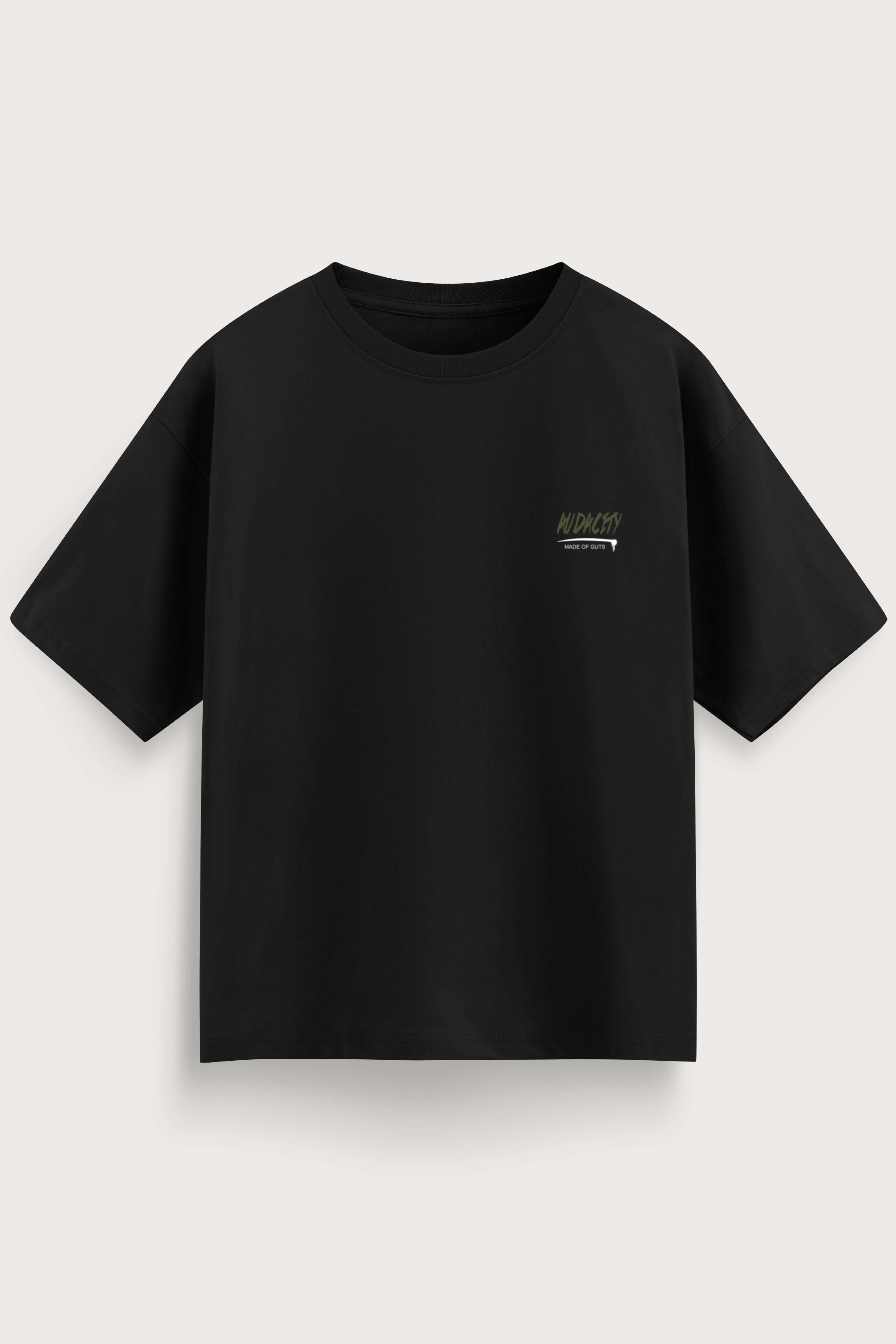 Relaxed fit Black t-shirt – Audacity