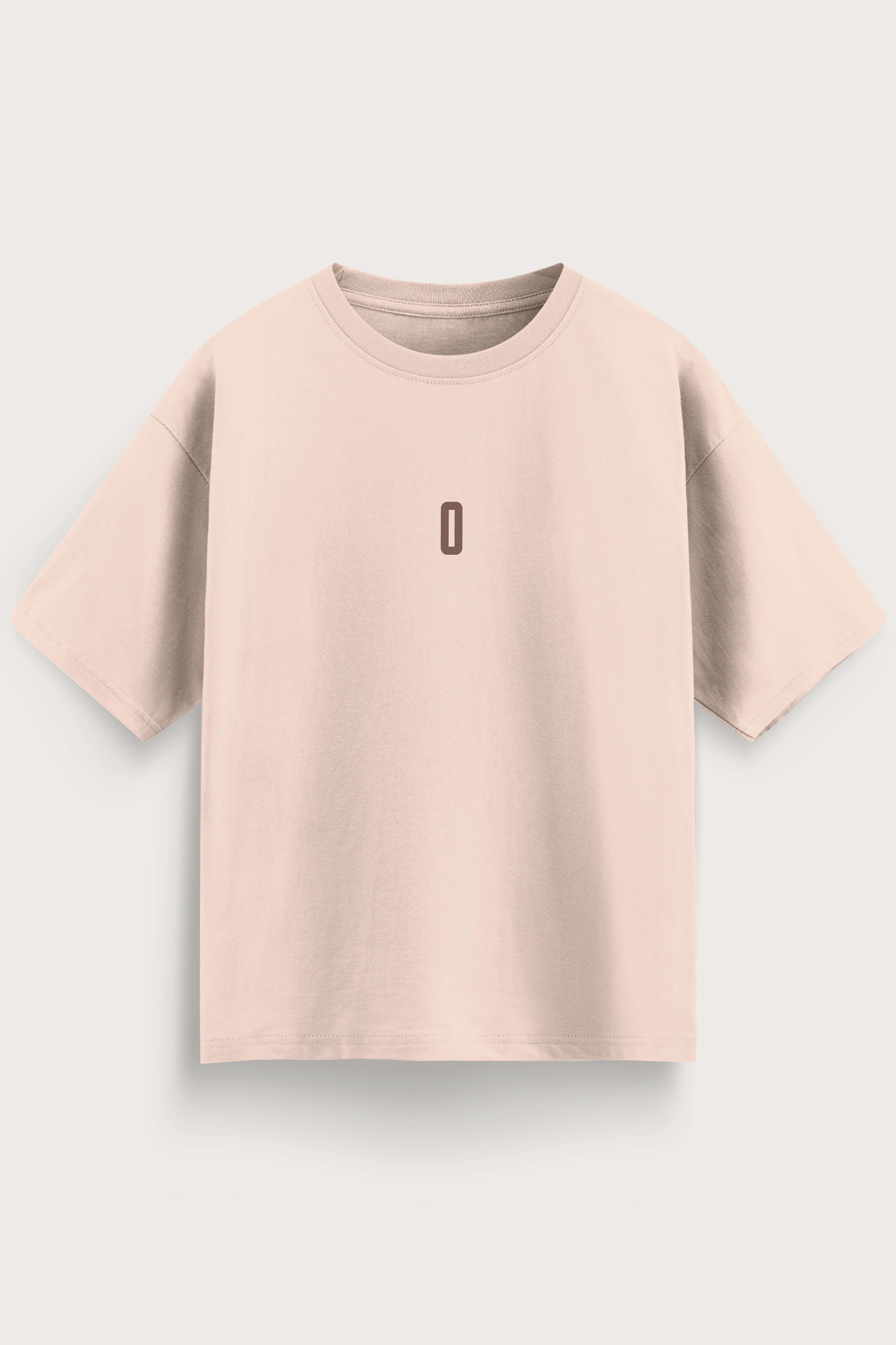 Relaxed fit Beige t-shirt – 0