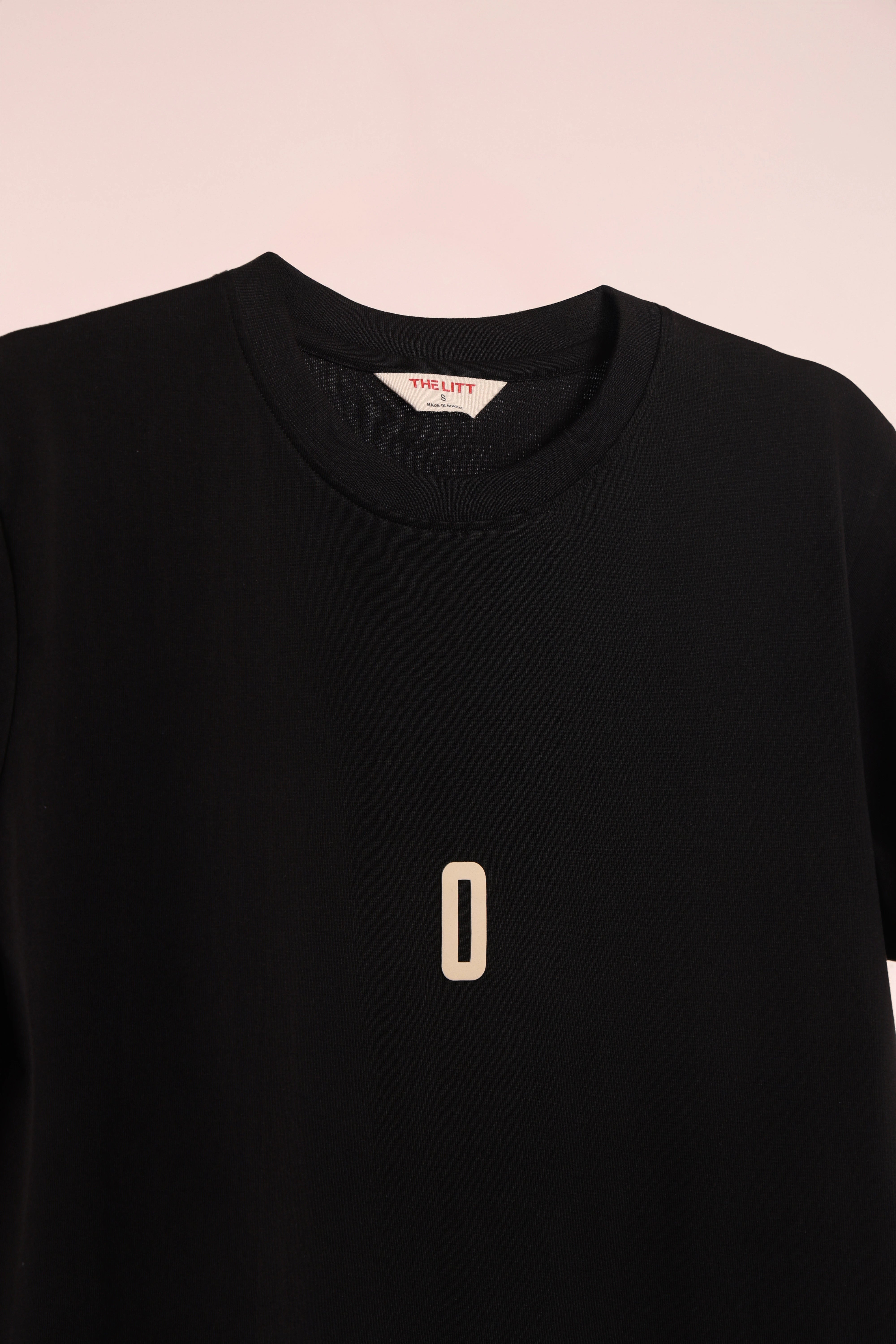 Relaxed fit Black t-shirt – 0