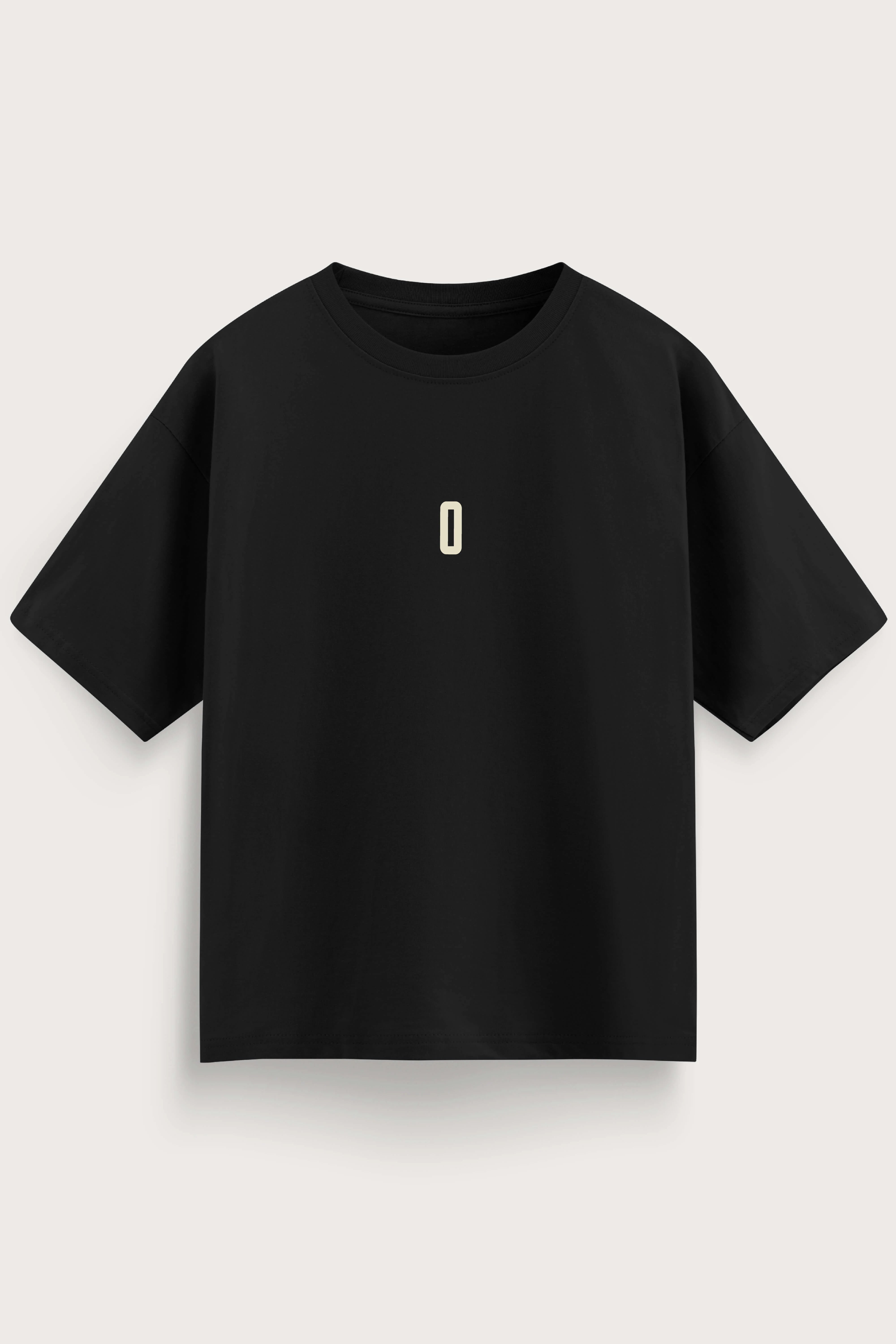 Relaxed fit Black t-shirt – 0