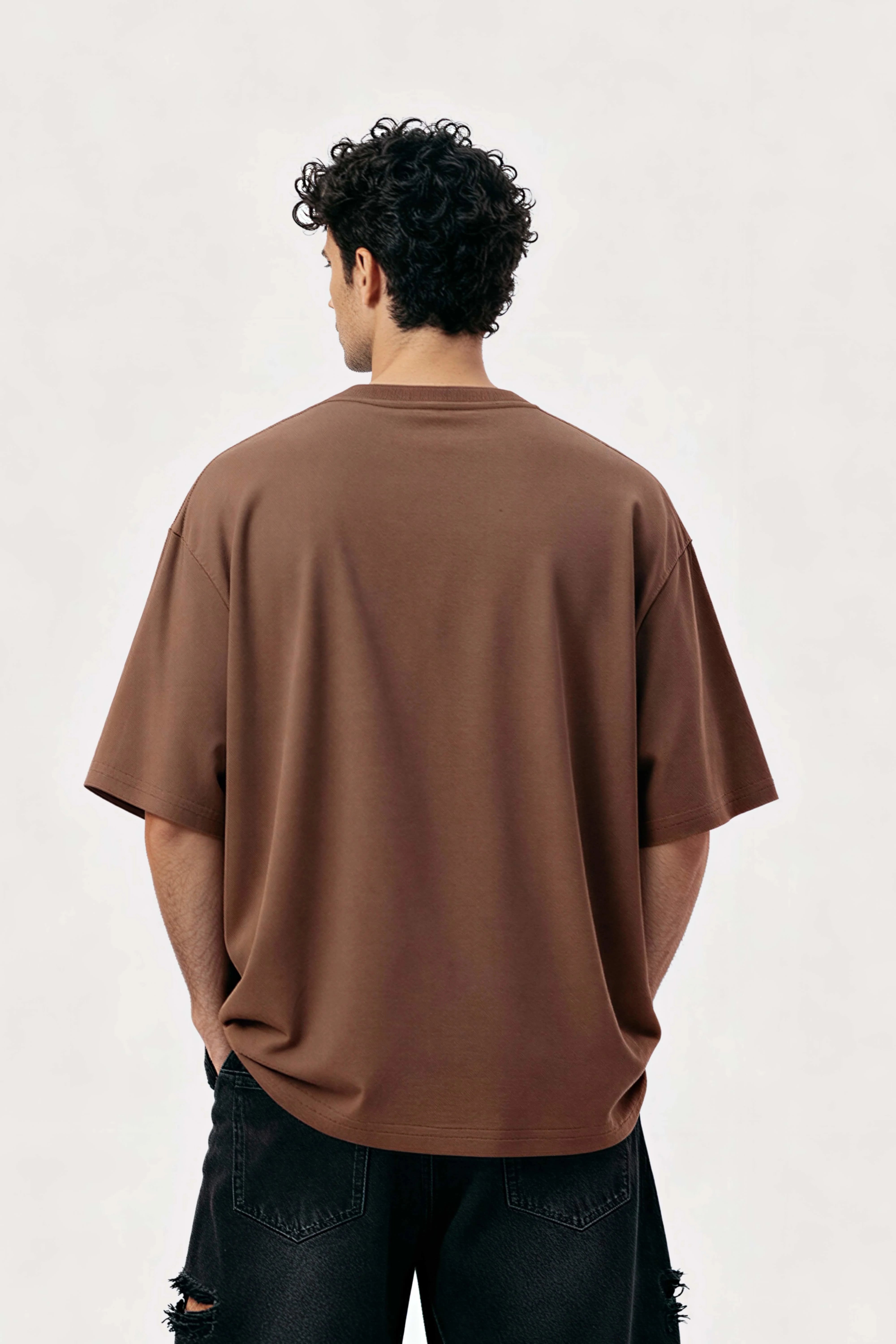 Relaxed fit Brown t-shirt – 0